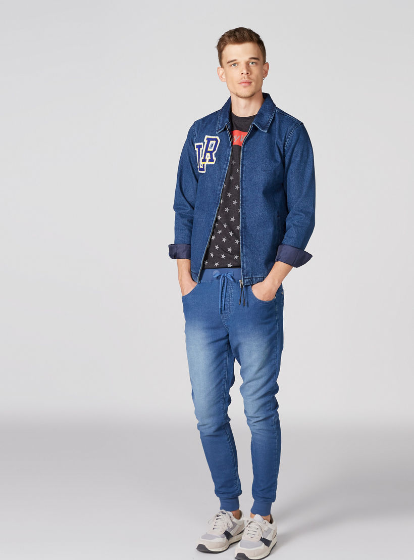 تيشيرت بأكمام قصيرة وياقة مستديرة وطبعات سمايلي وورلد-men-clothing-tshirtsandpolos-tshirts-image-3