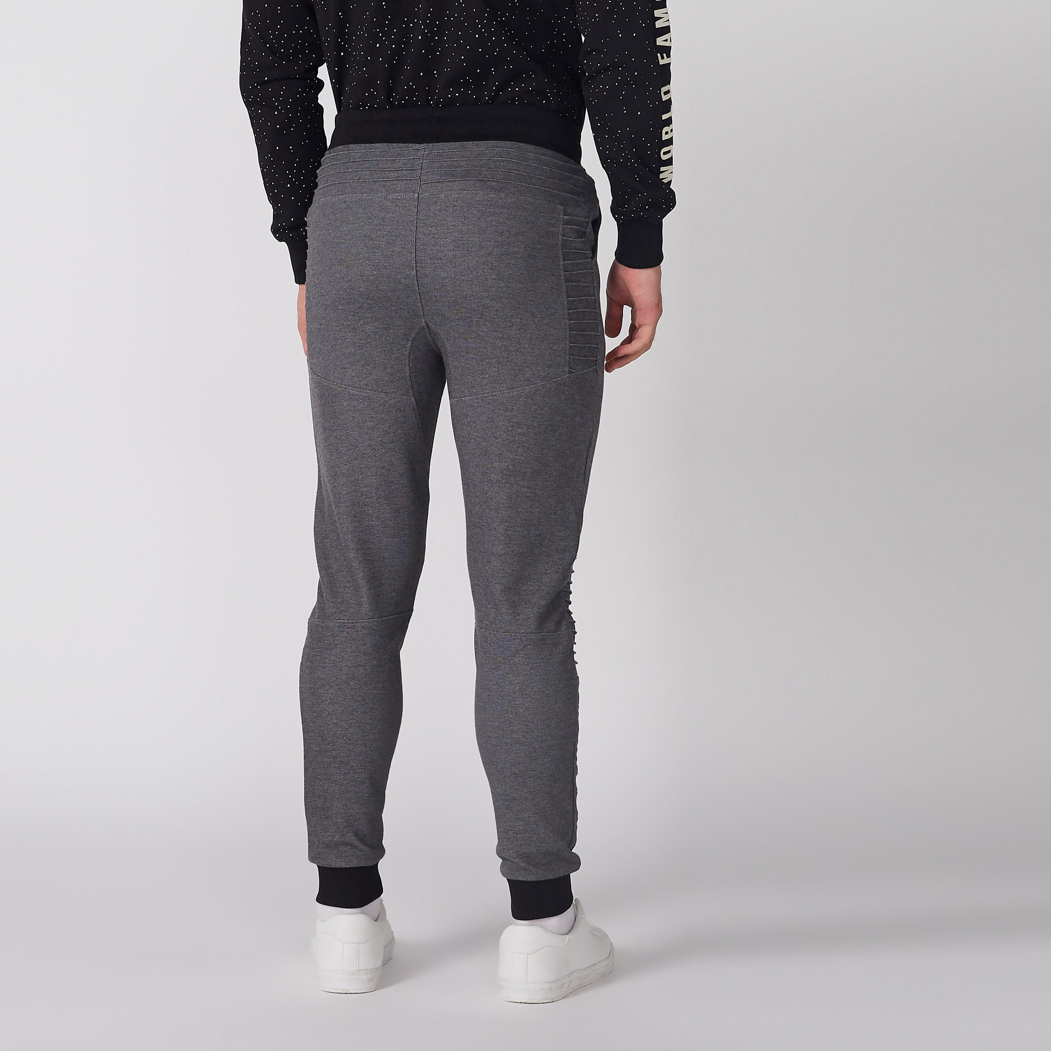 بنطال رياضي بخصر مطّاطي من سمايلي وورلد-men-clothing-bottoms-joggers-image-4