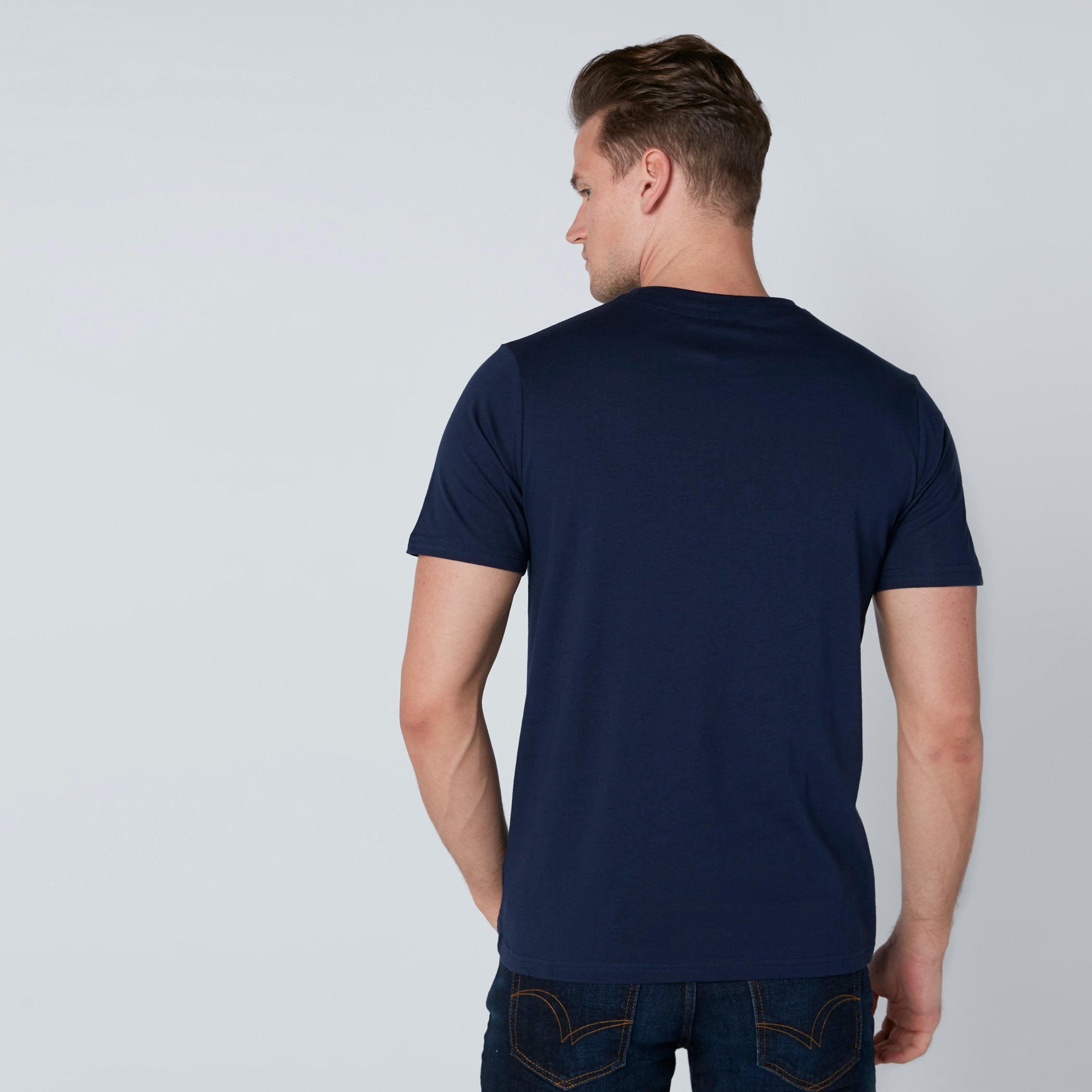 Smiley World Printed T-Shirt with Round Neck and Short Sleeves-men-clothing-tshirtsandpolos-tshirts-image-2