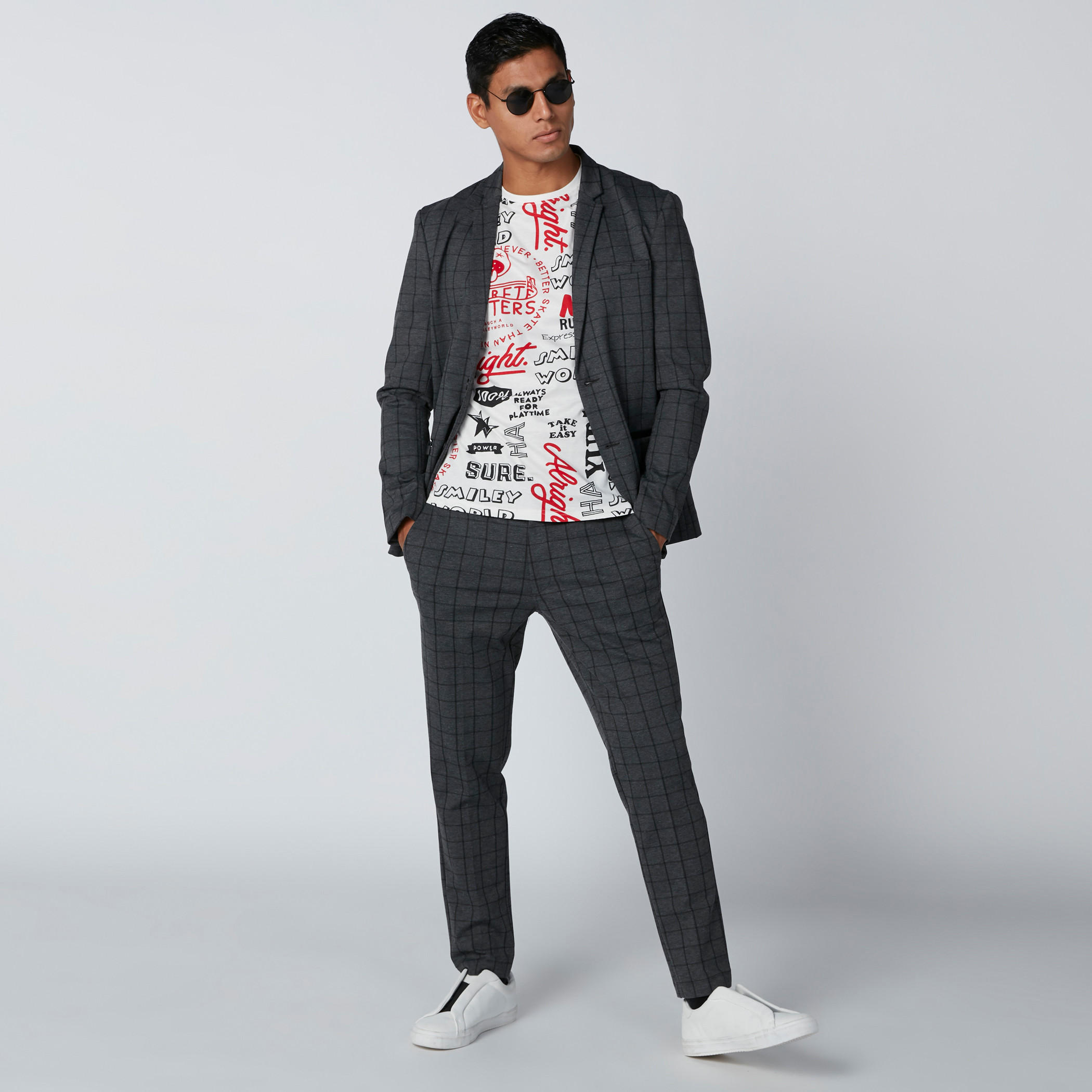 Smiley World Printed T-Shirt with Short Sleeves-men-clothing-tshirtsandpolos-tshirts-image-3