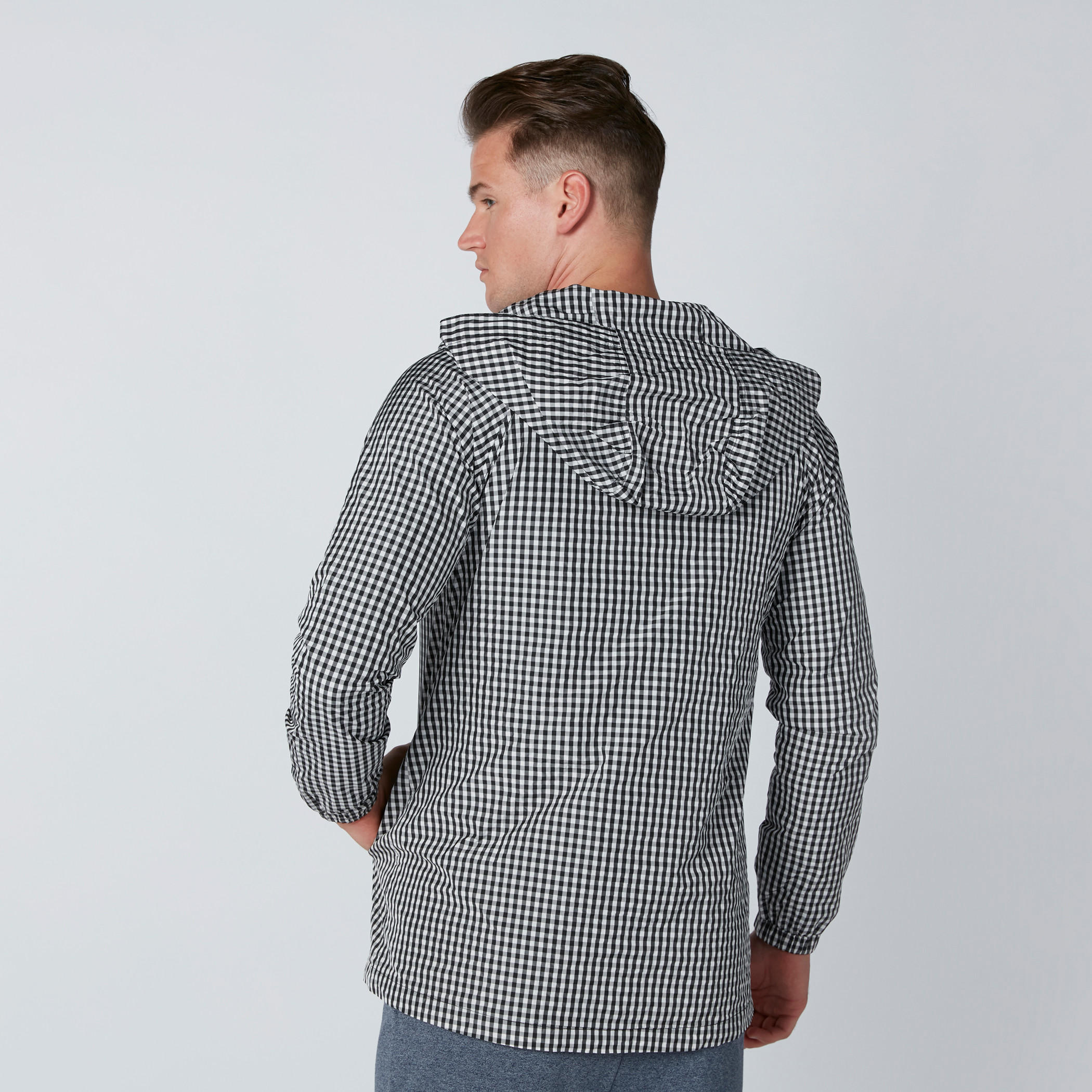 جاكيت كاروهات بسحّاب إغلاق من سمايلي وورلد-men-clothing-jacketsandblazers-jackets-image-2