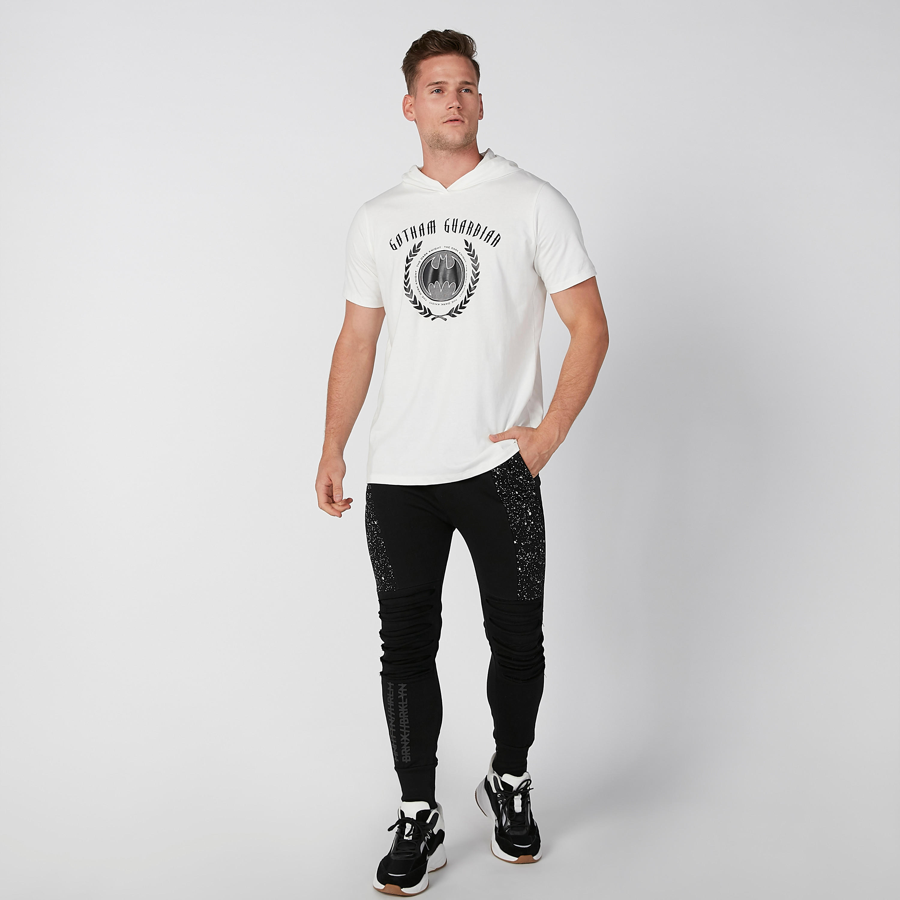 Smiley World Printed Jog Pants with Pocket Detail-men-clothing-bottoms-joggers-image-2