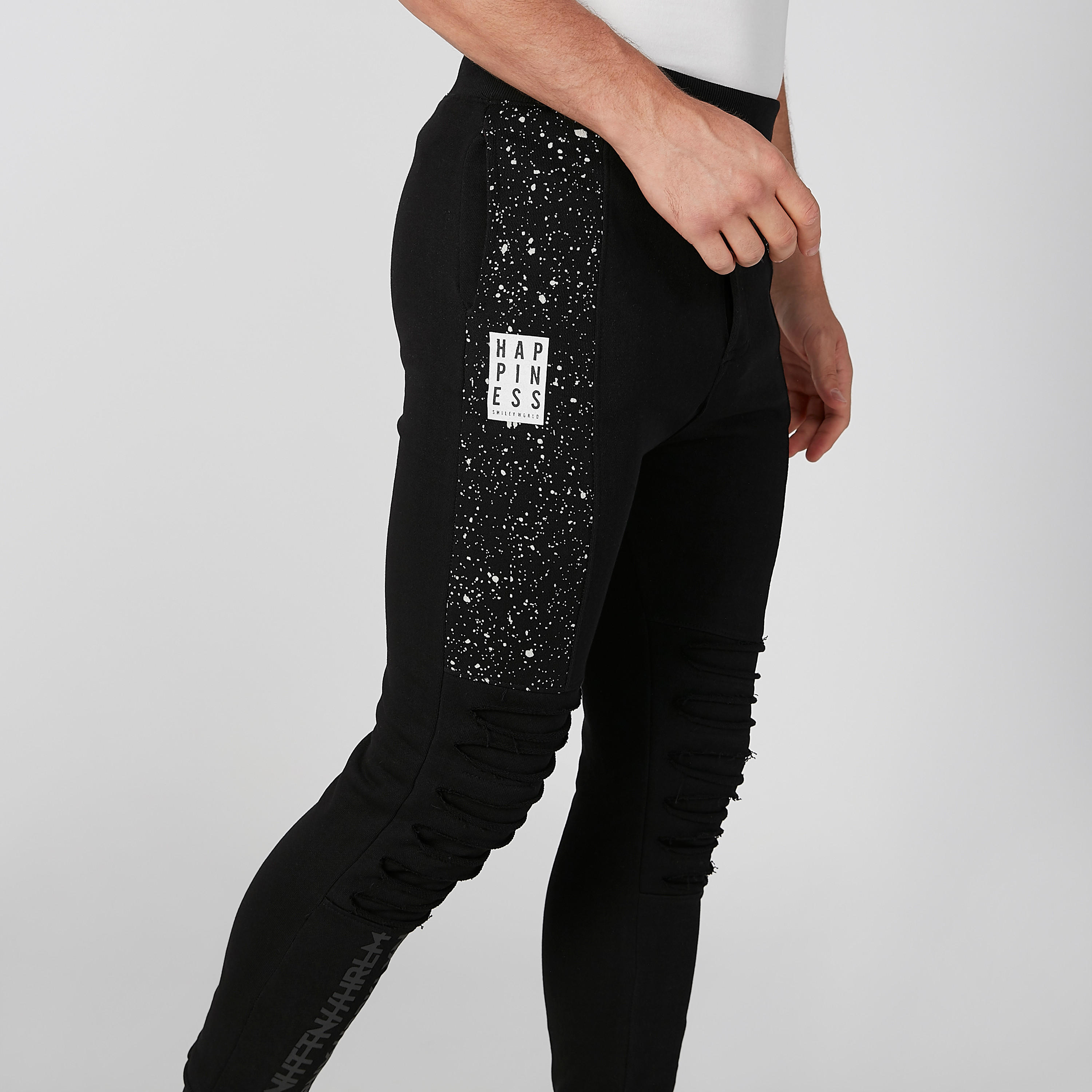 Smiley World Printed Jog Pants with Pocket Detail-men-clothing-bottoms-joggers-image-4