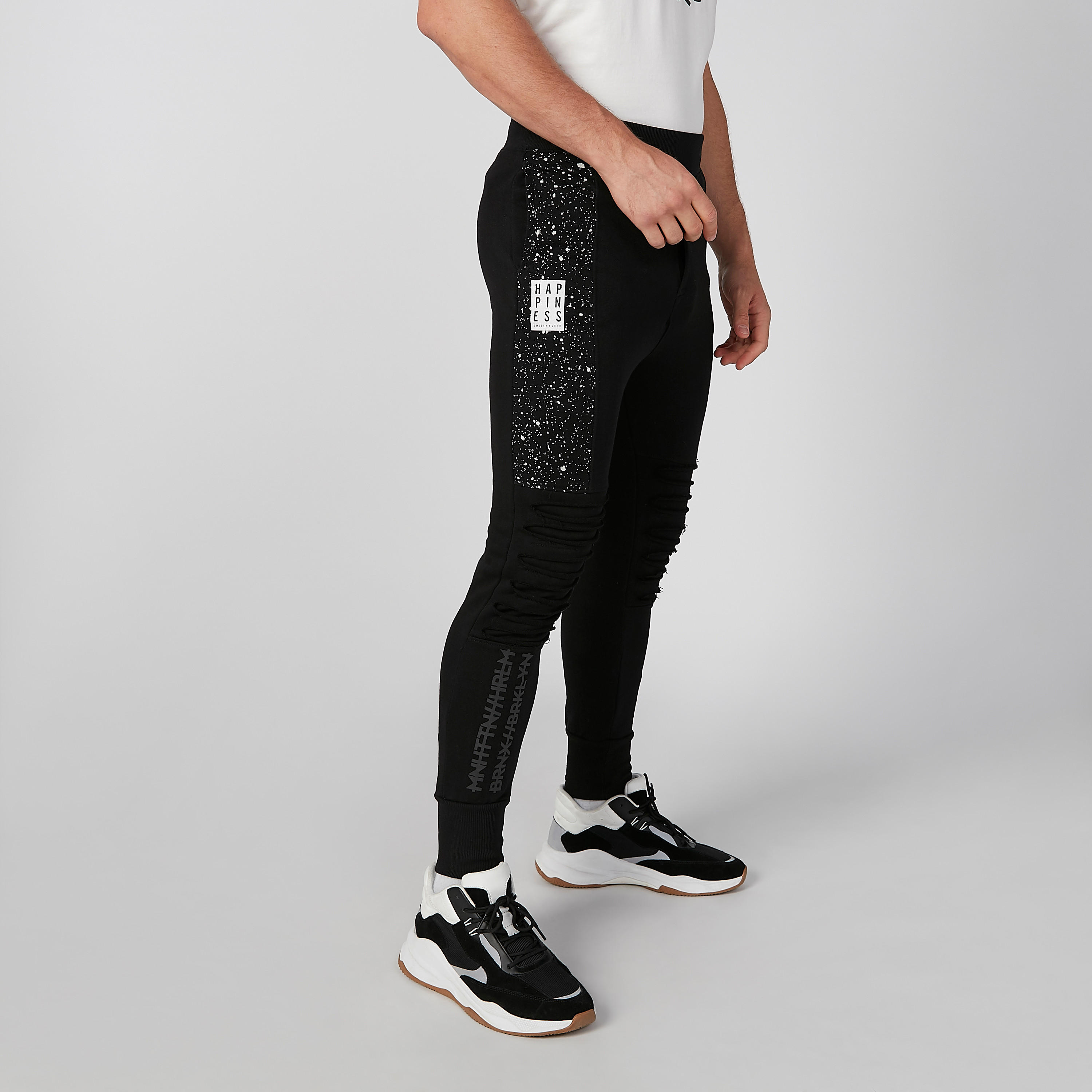 Smiley World Printed Jog Pants with Pocket Detail-men-clothing-bottoms-joggers-image-5