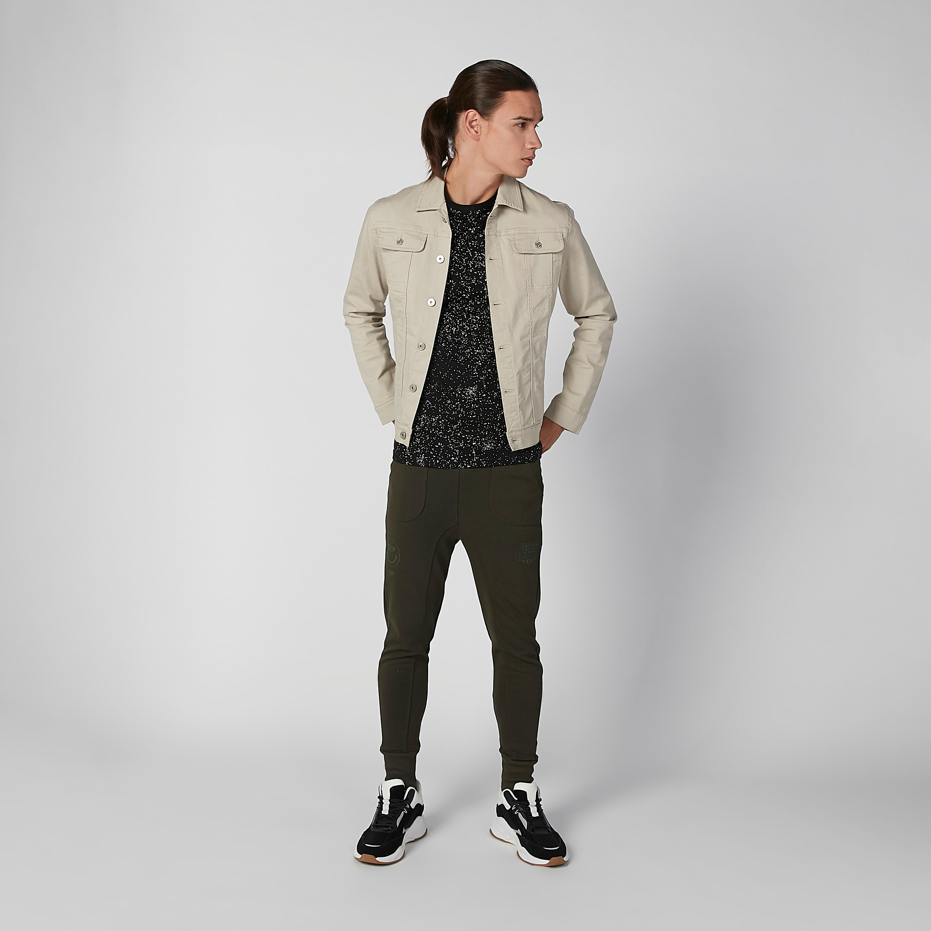 Smiley World Mid Waist Jog Pants with Pockets-men-clothing-bottoms-joggers-image-2