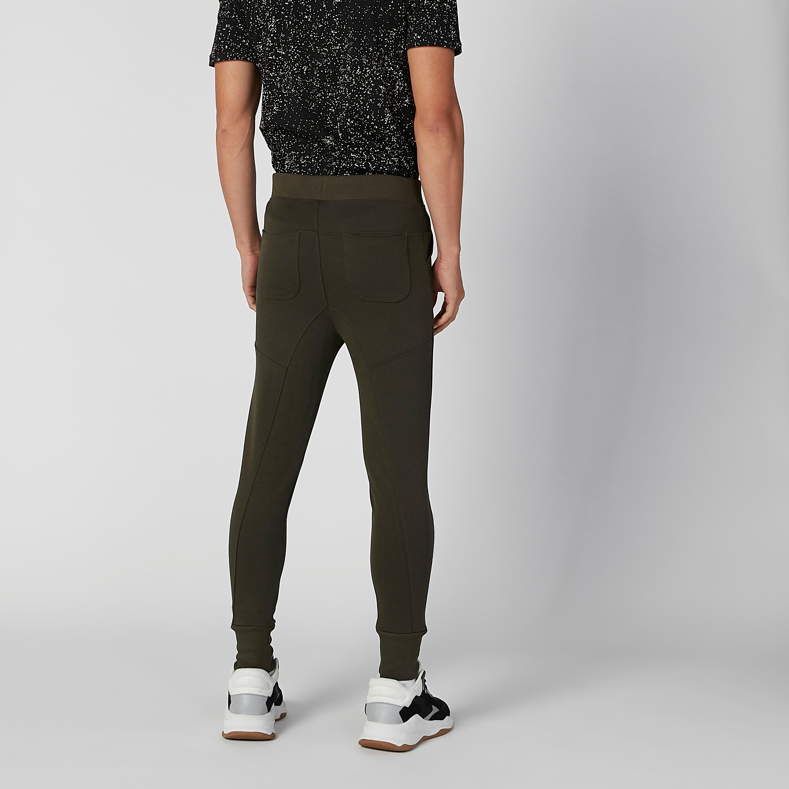Smiley World Mid Waist Jog Pants with Pockets-men-clothing-bottoms-joggers-image-4