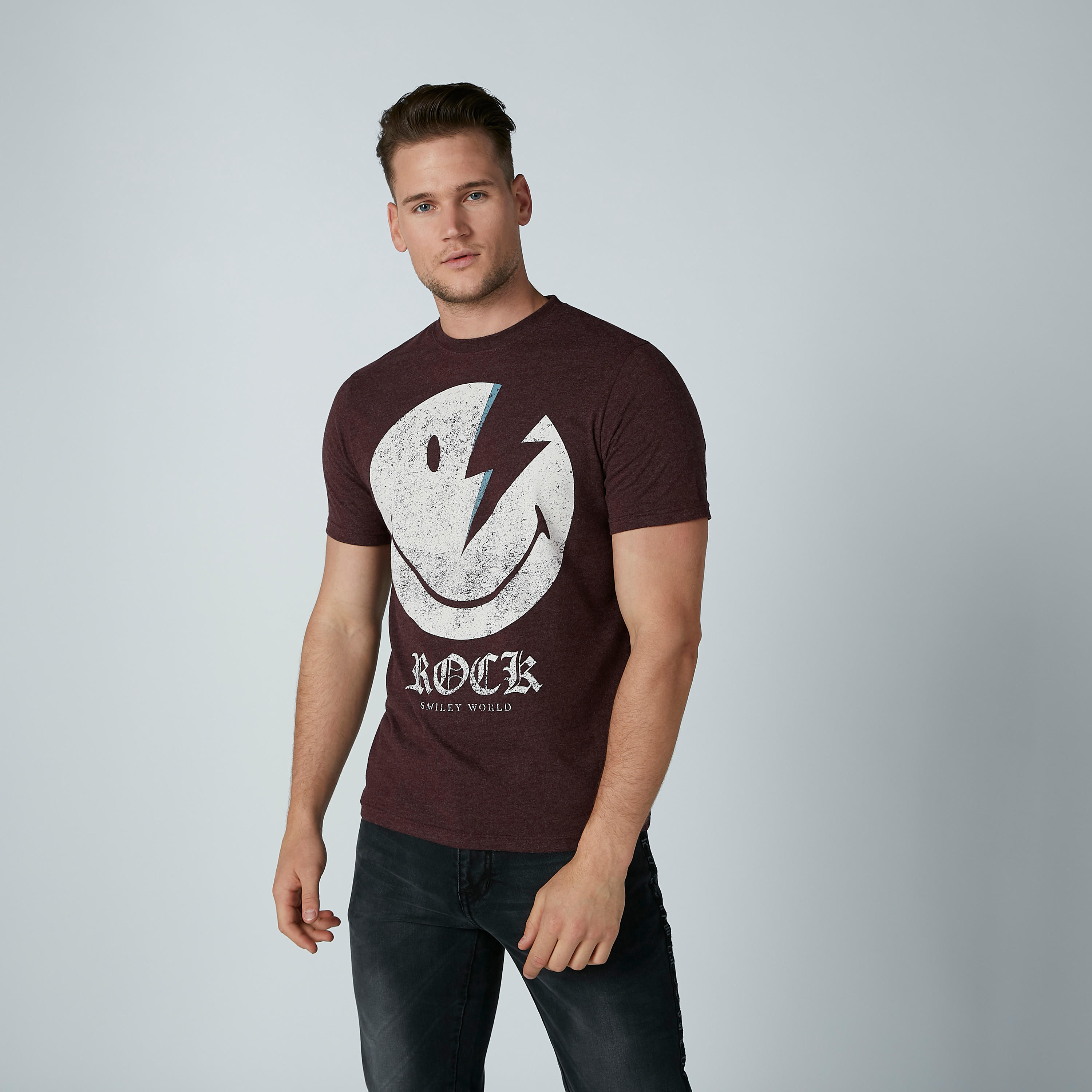 Sustainable Smiley World Printed T-shirt-men-clothing-tshirtsandpolos-tshirts-image-2