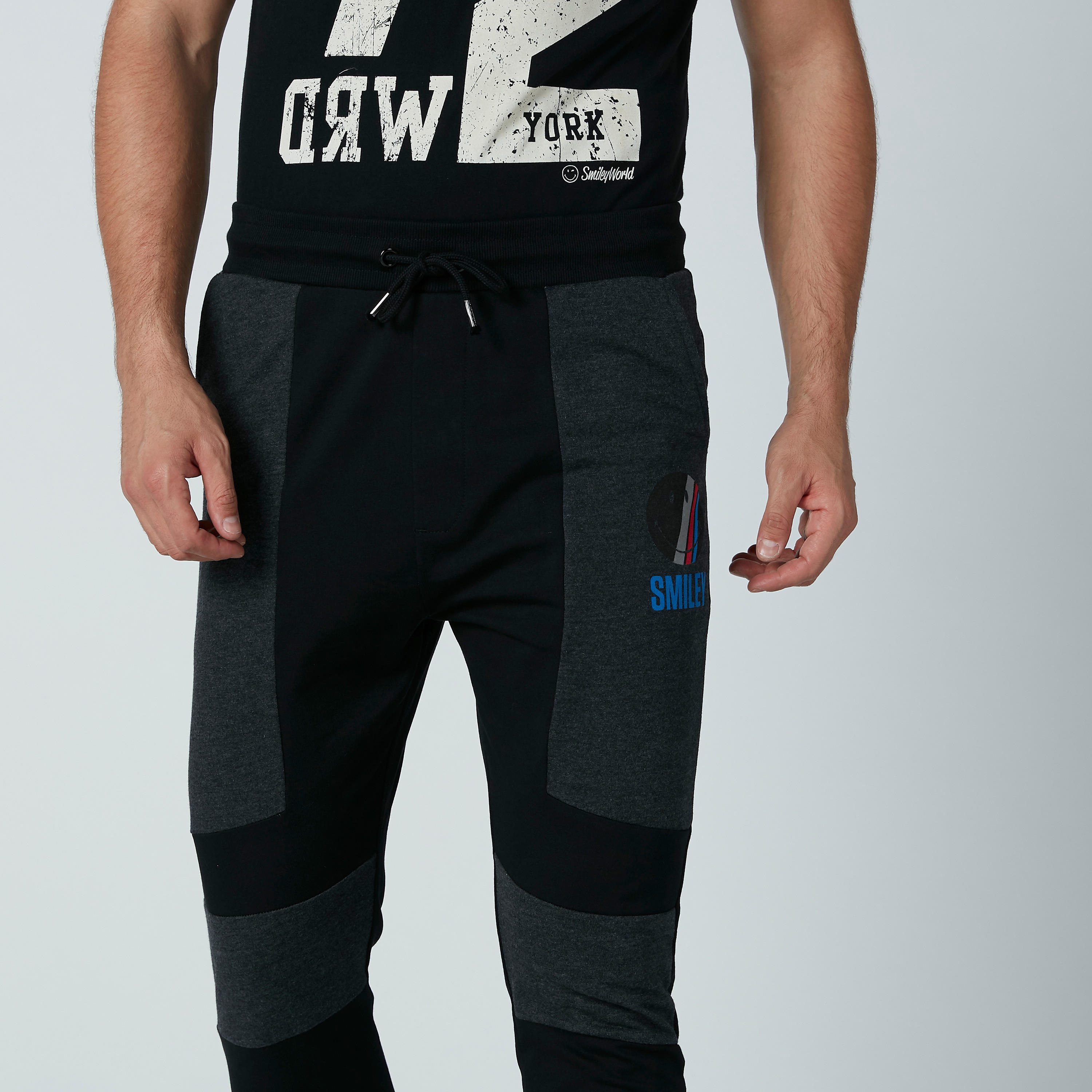 Sustainable Smiley World Printed Slim-Fit Pants-men-clothing-bottoms-trousersandchinos-trousers-image-3