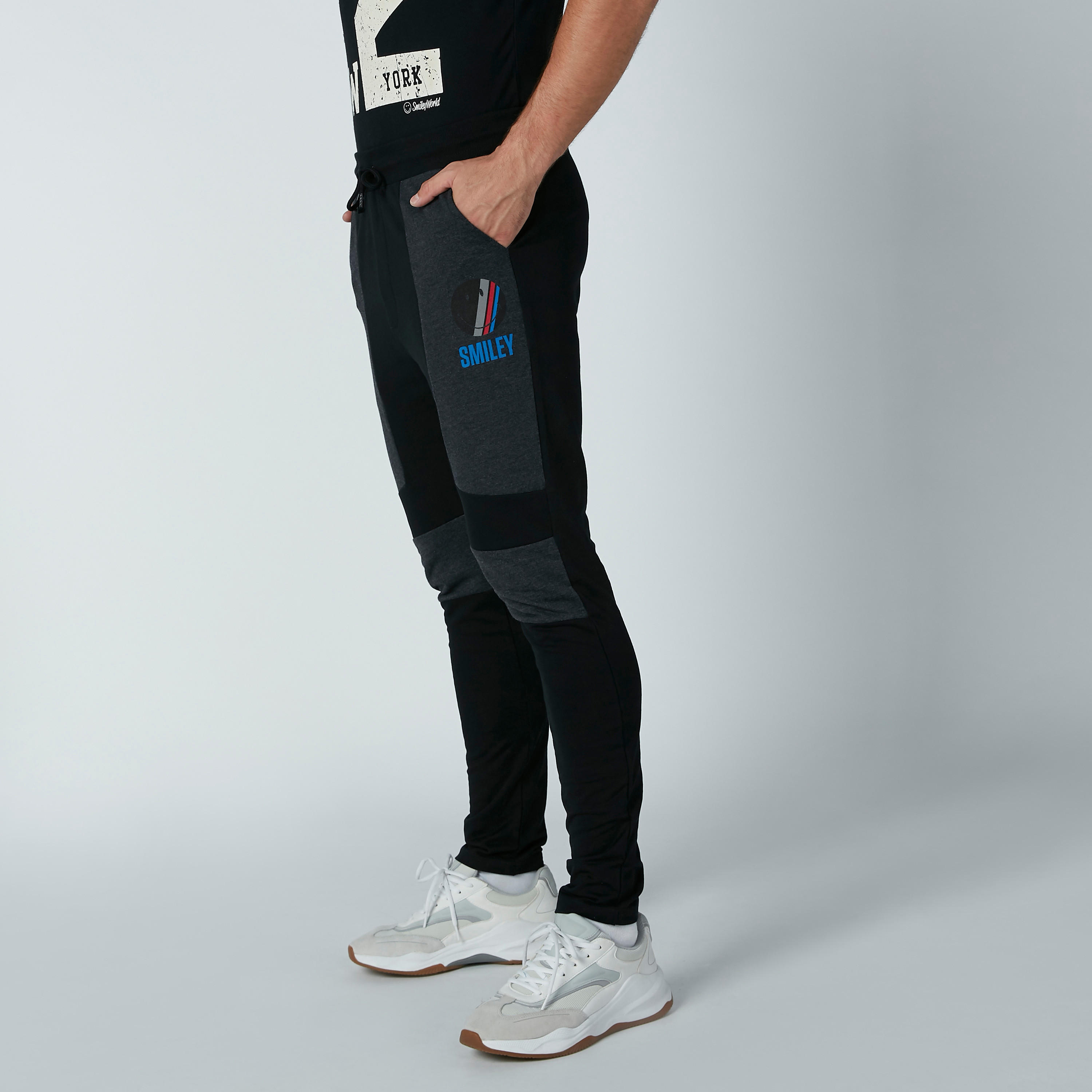 Sustainable Smiley World Printed Slim-Fit Pants-men-clothing-bottoms-trousersandchinos-trousers-image-4
