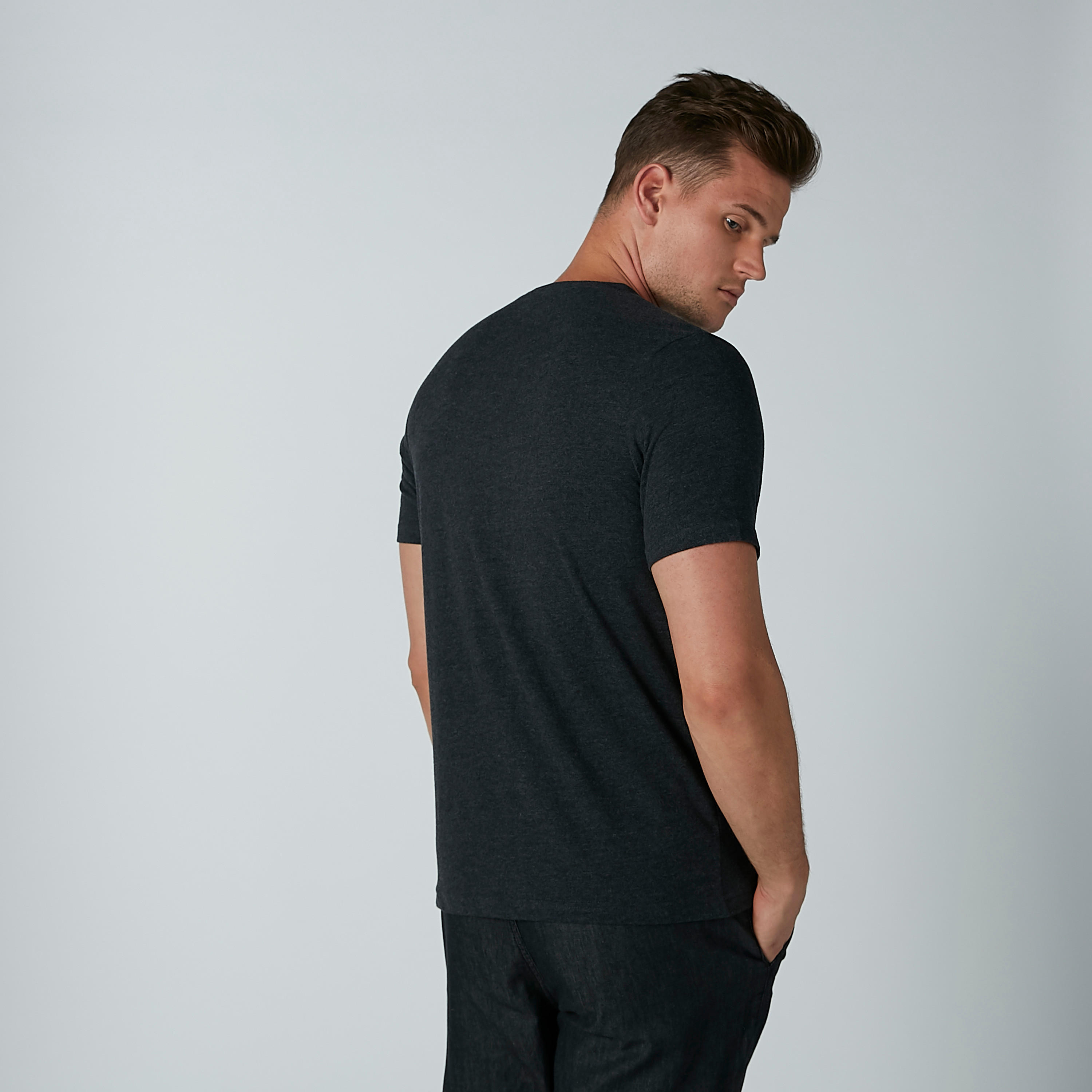 تيشيرت بياقة مستديرة وأكمام قصيرة وطبعات سمايلي وورلد-men-clothing-tshirtsandpolos-tshirts-image-3