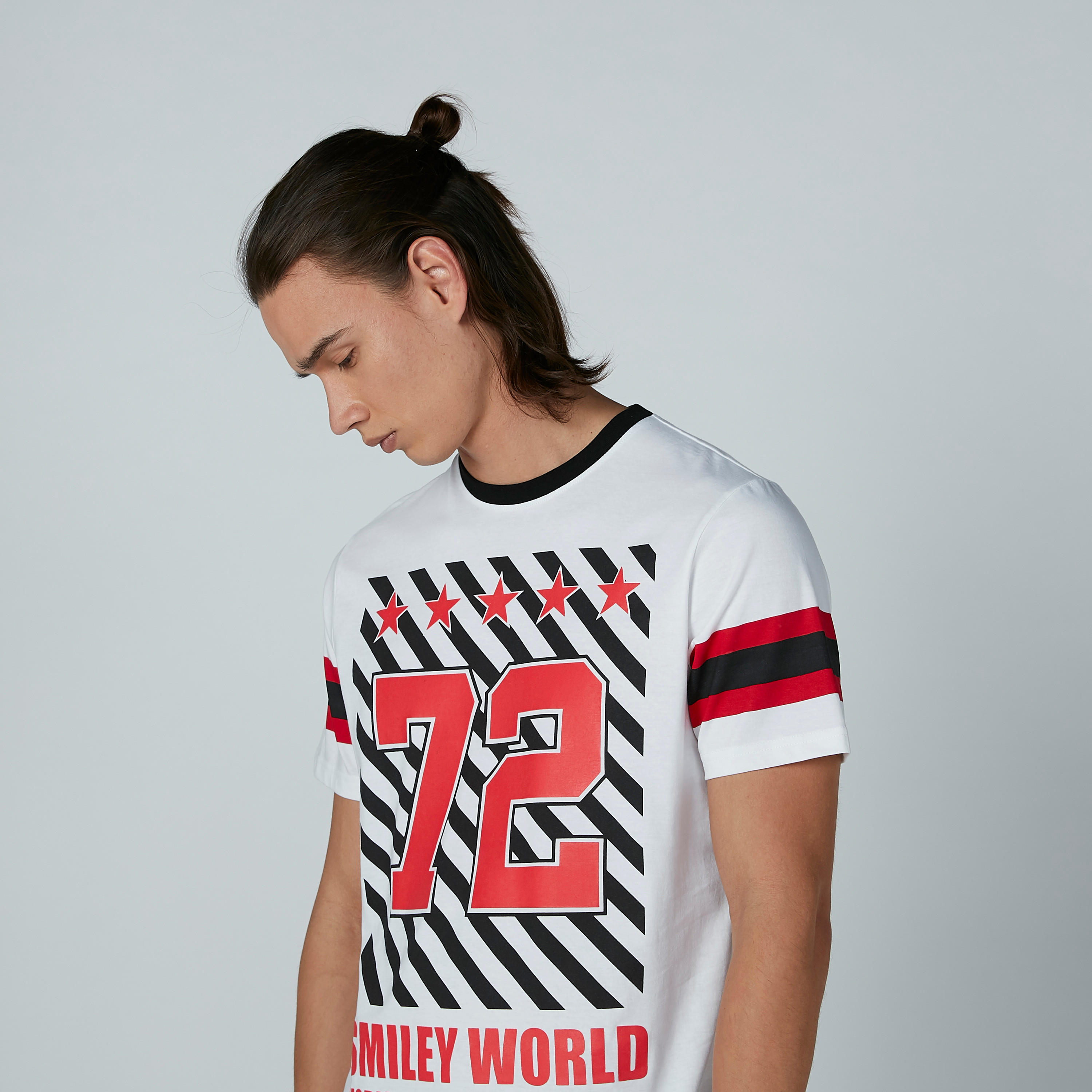 Sustainable Smiley World Slim Fit Printed T-Shirt-men-clothing-tshirtsandpolos-tshirts-image-3