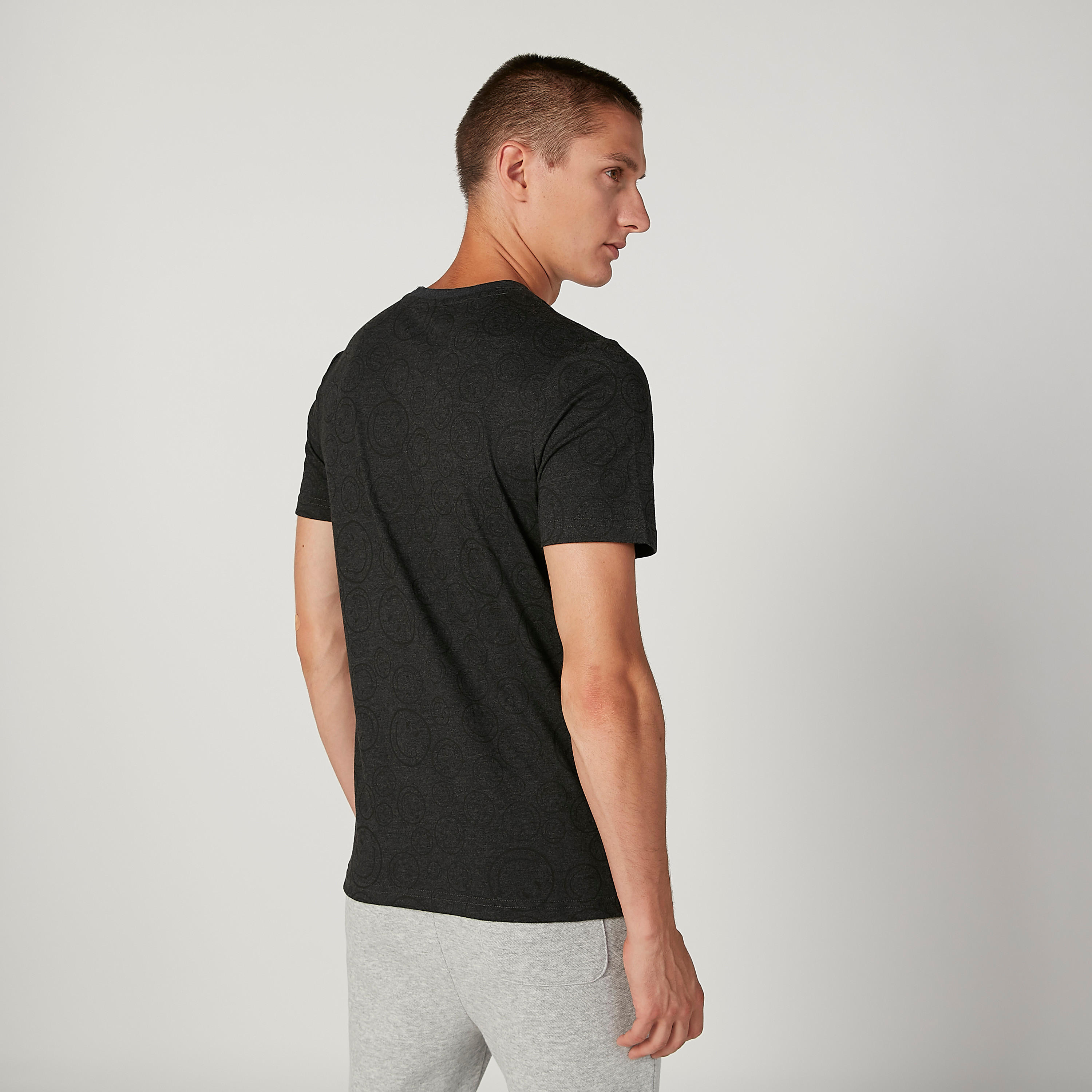 تيشيرت مستدام بأكمام قصيرة وطبعات سمايلي وورلد -men-clothing-tshirtsandpolos-tshirts-image-4