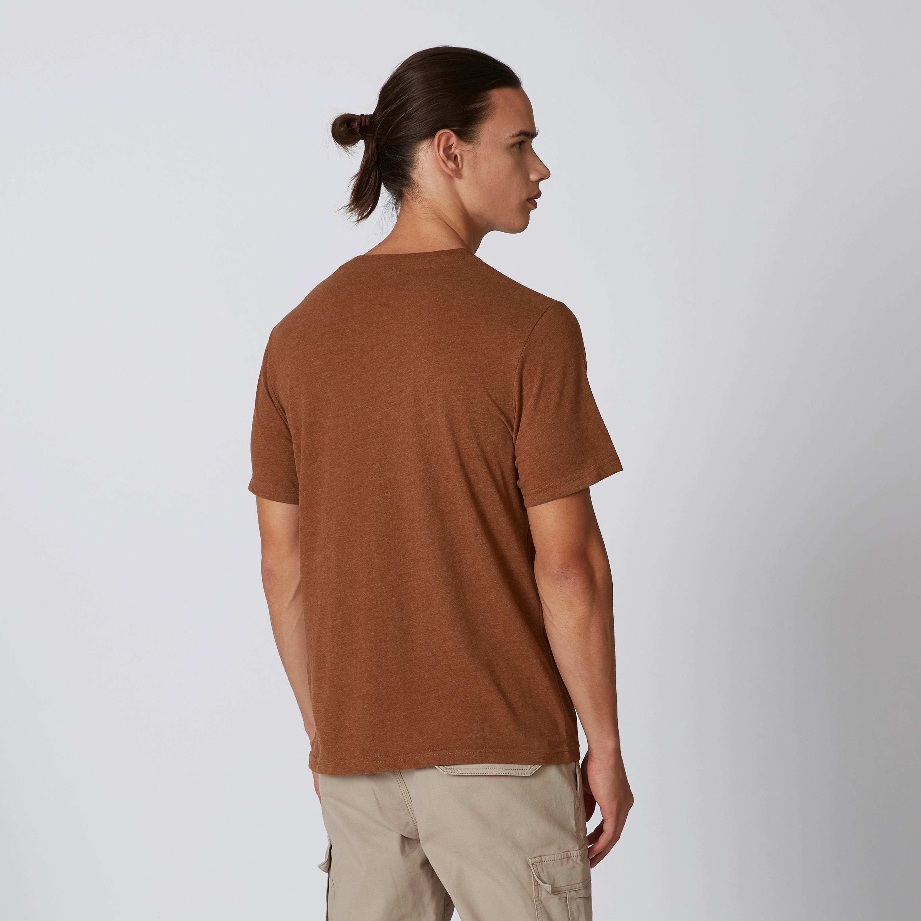 تيشيرت مستدام سليم بياقة مستديرة وطبعات سمايلي وورلد -men-clothing-tshirtsandpolos-tshirts-image-2