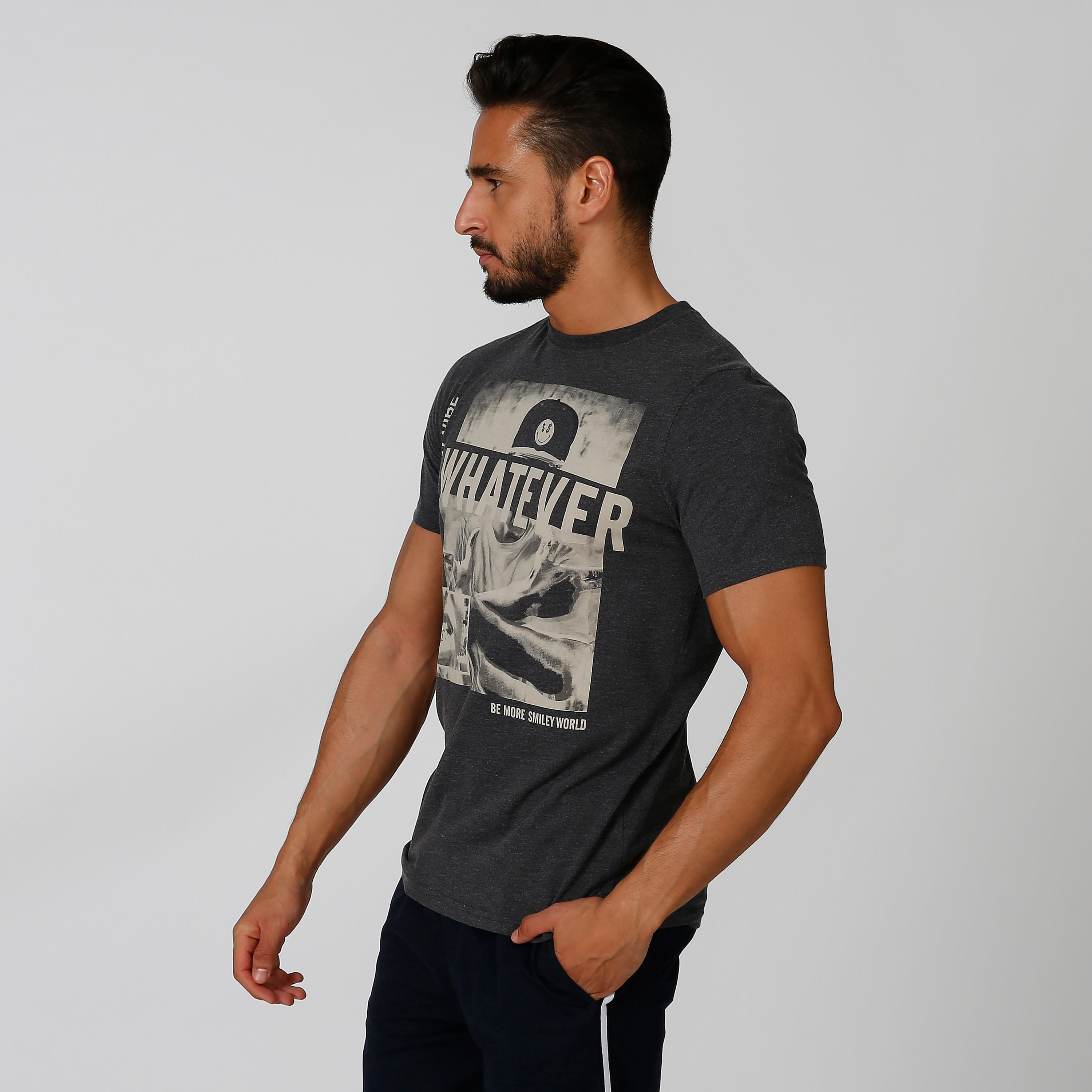 Sustainable Slim Fit Printed T-shirt with Short Sleeves-men-clothing-tshirtsandpolos-tshirts-image-5