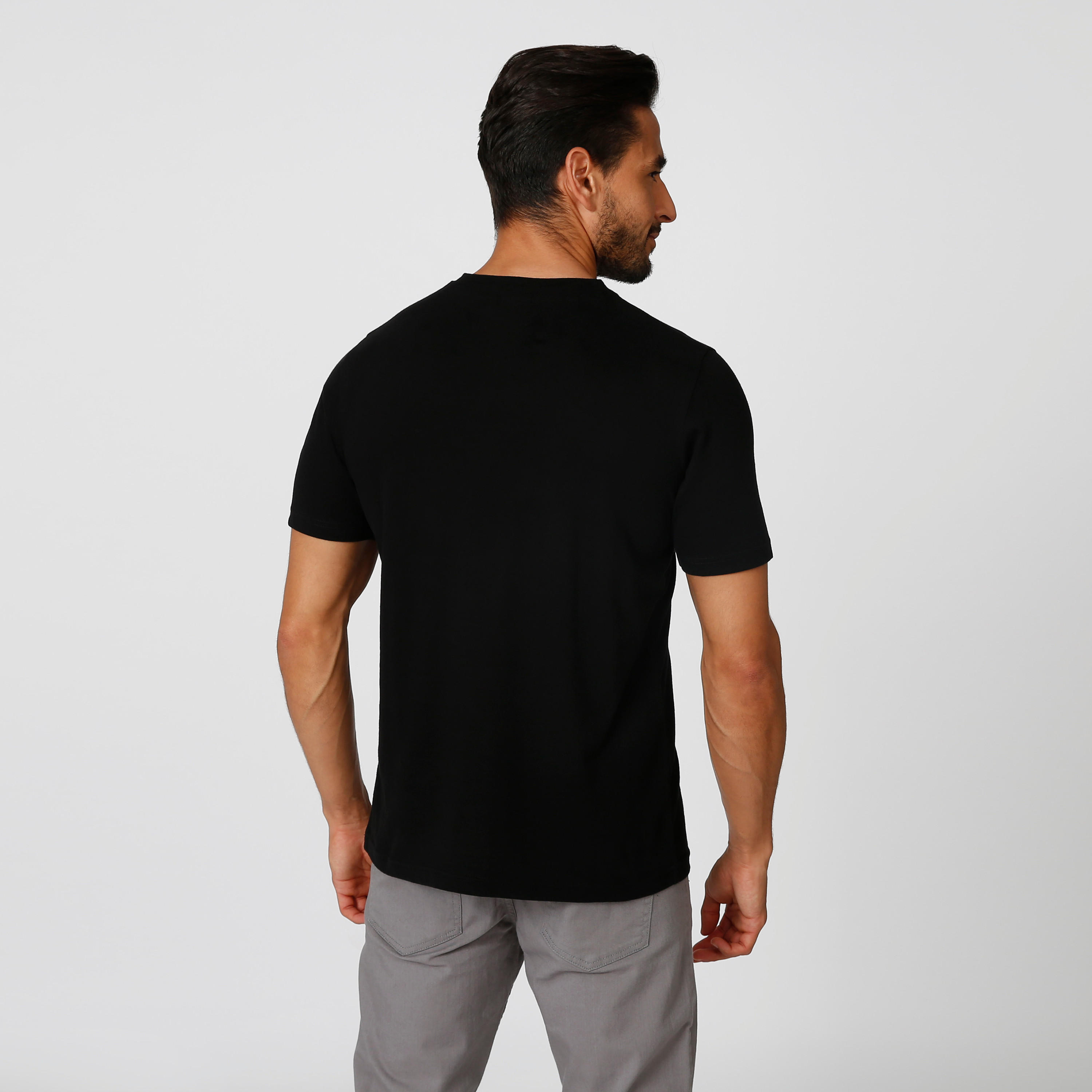 Sustainable Slim Fit  Printed T-shirt with Short Sleeves-men-clothing-tshirtsandpolos-tshirts-image-3
