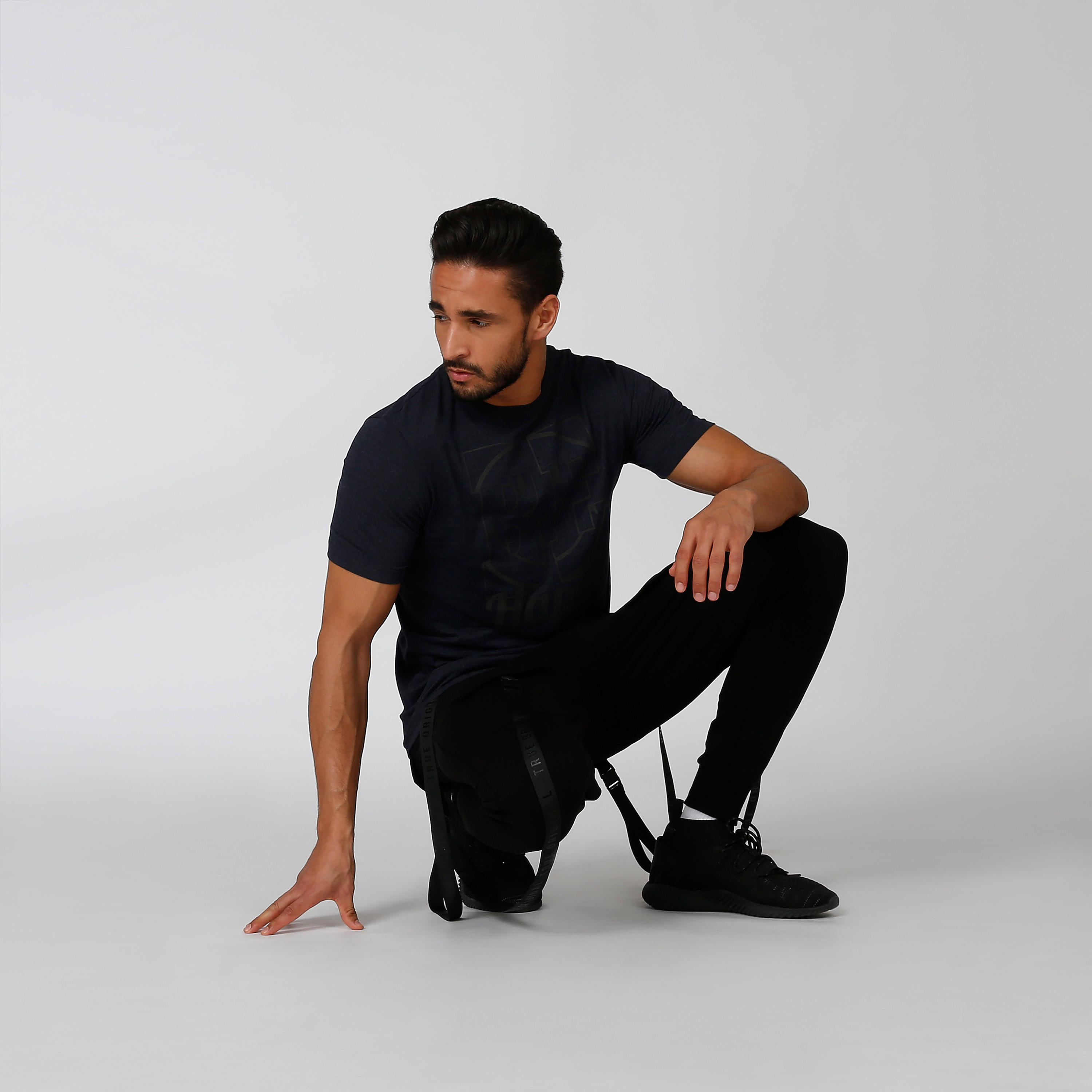 تيشيرت مستدام سليم بياقة مستديرة وطبعات سمايلي وورلد -men-clothing-tshirtsandpolos-tshirts-image-3