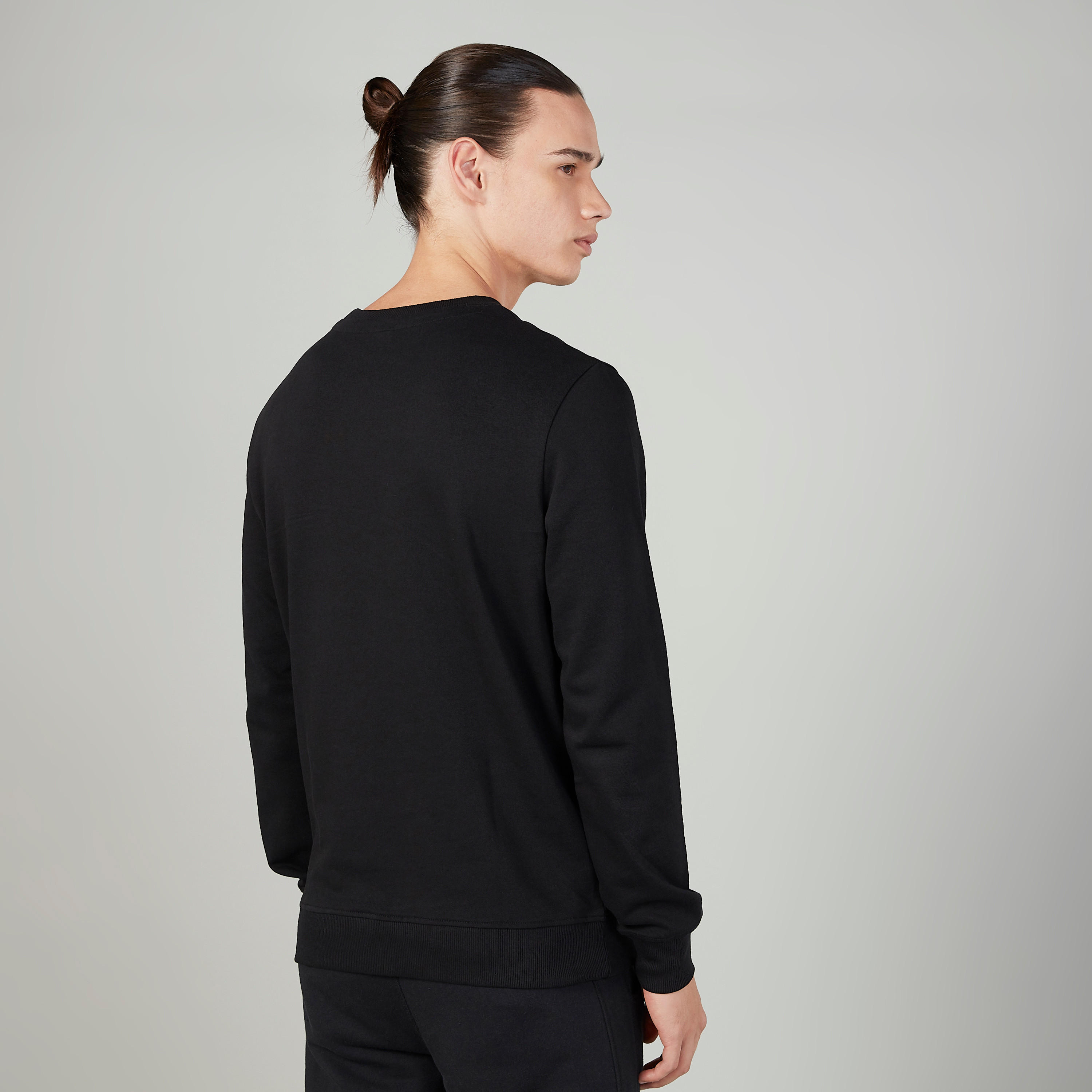Sustainable Smiley World Printed Sweatshirt with Ribbed Hems-men-winterwear-hoodiesandsweatshirts-image-4