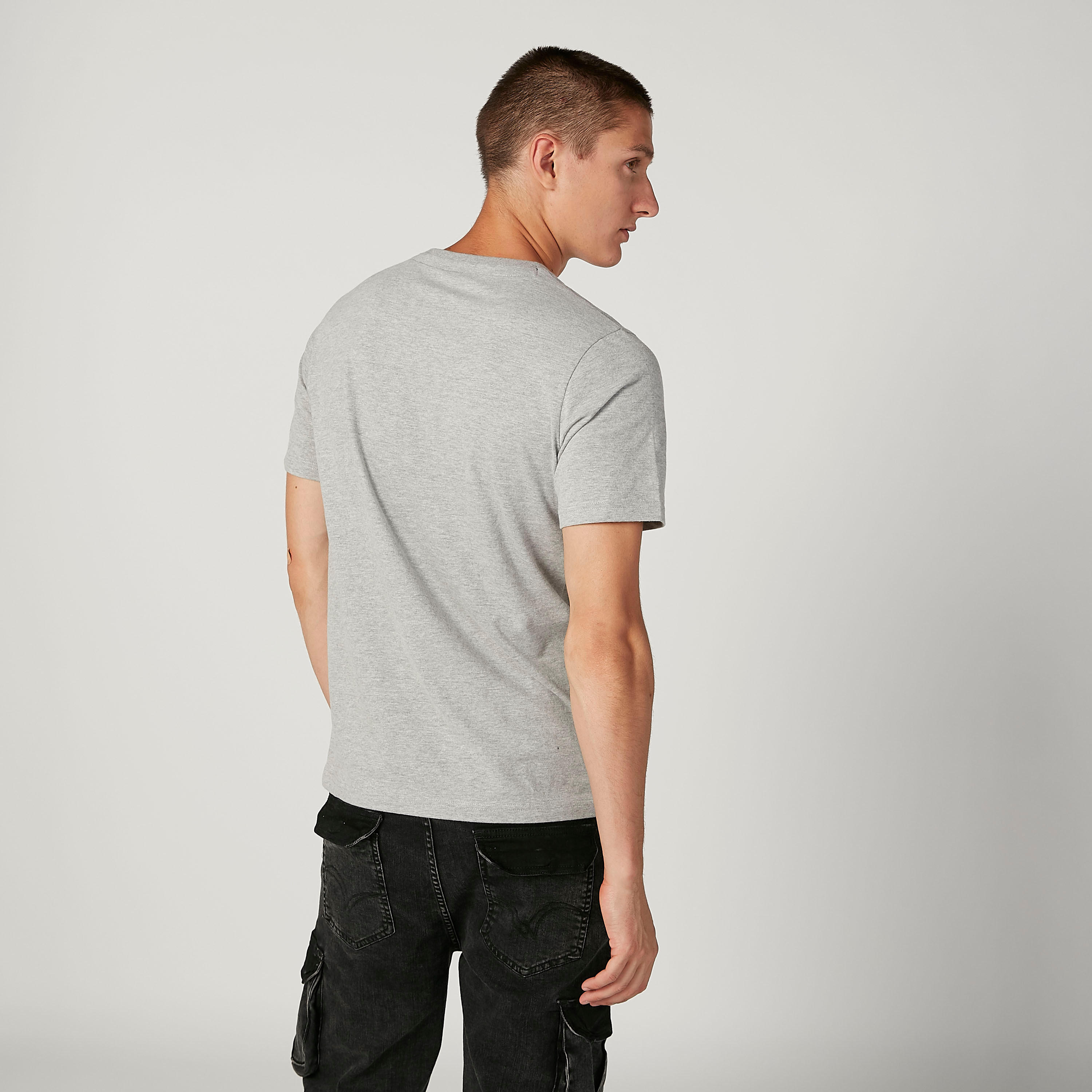 تيشيرت مستدام سليم بياقة ضيّقة وطبعات سمايلي وورلد -men-clothing-tshirtsandpolos-tshirts-image-4