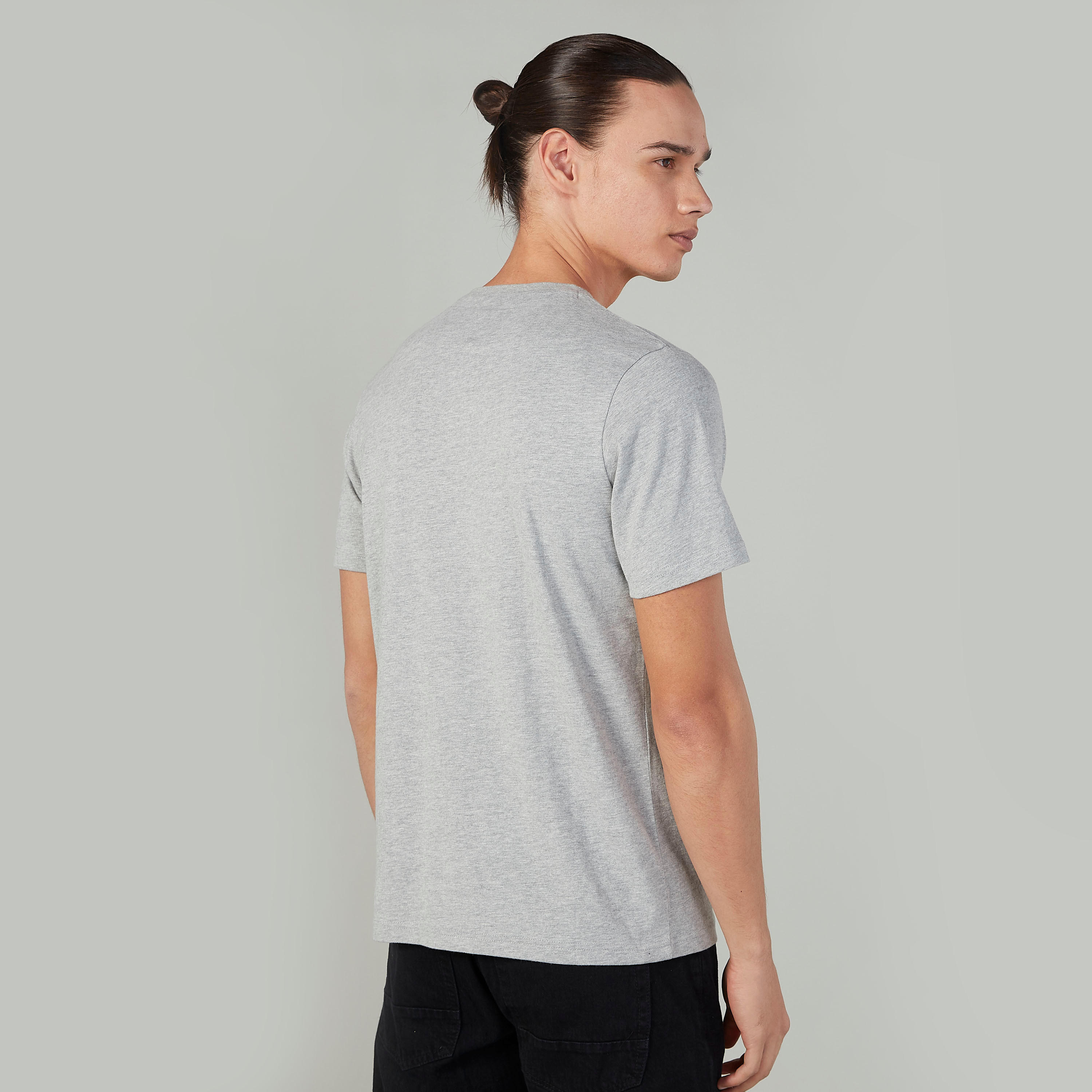 Sustainable Smiley World Slim Fit Printed Crew Neck T-shirt-men-clothing-tshirtsandpolos-tshirts-image-4