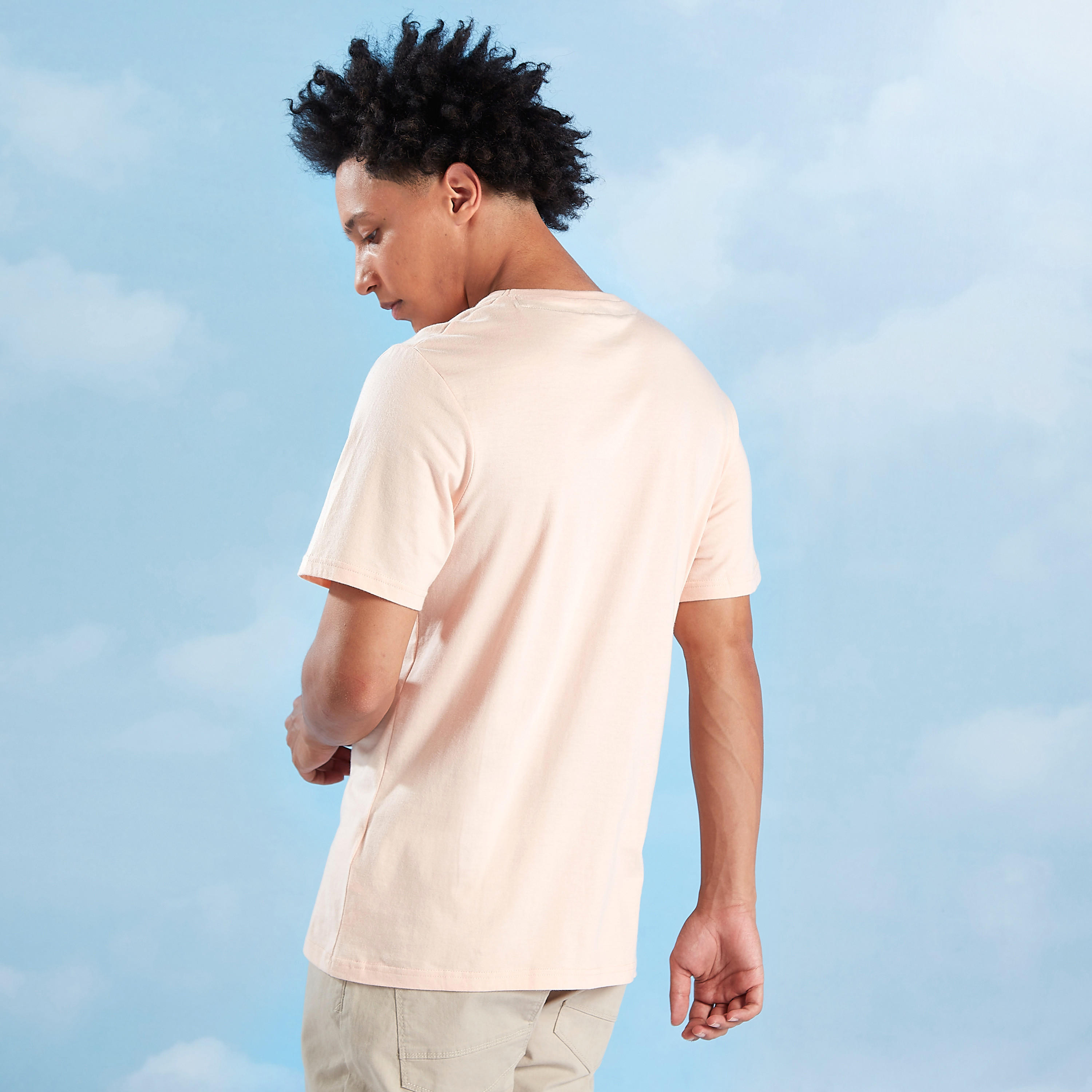 تيشيرت بياقة مستديرة وأكمام قصيرة وطبعات سمايلي وورلد-men-clothing-tshirtsandpolos-tshirts-image-4