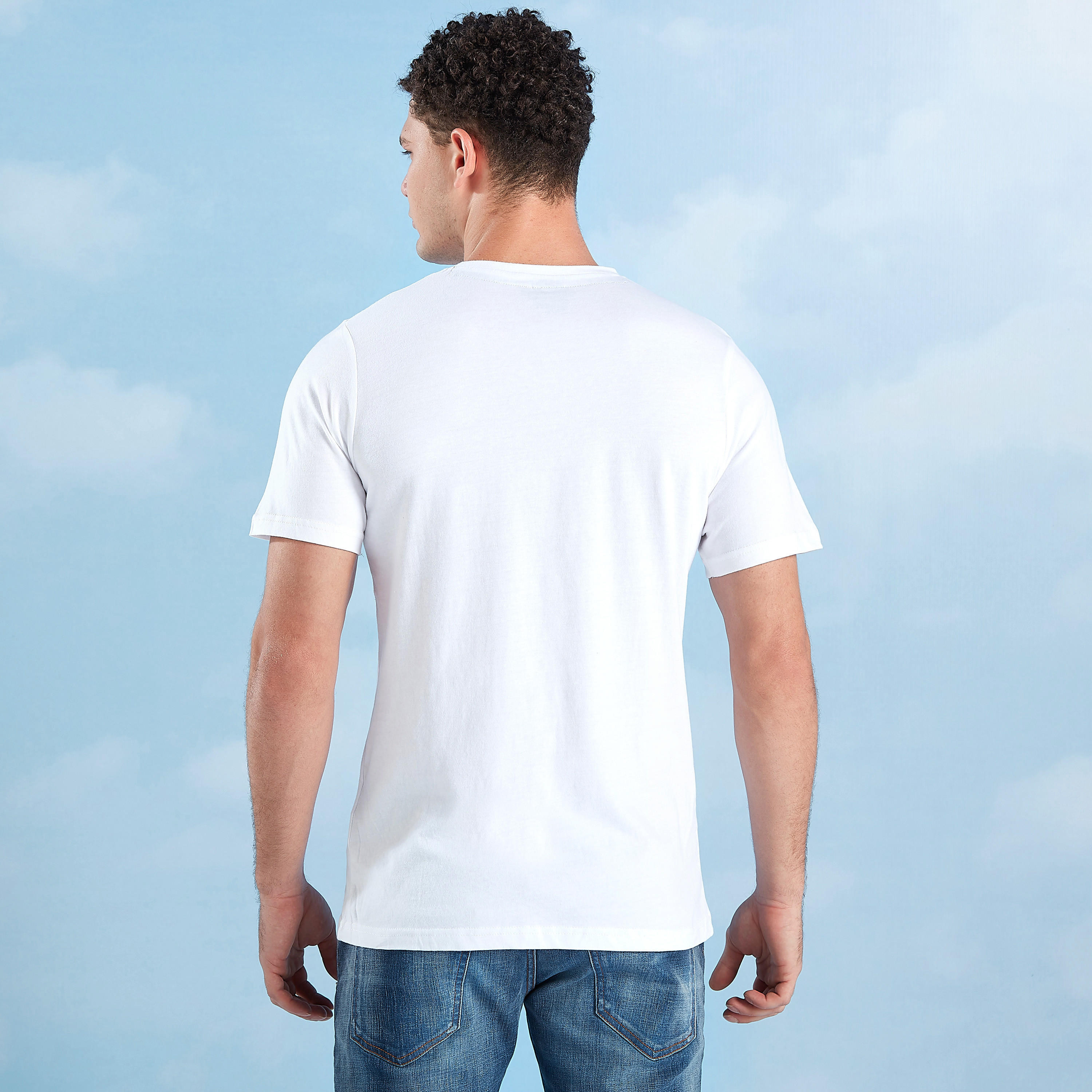 تيشيرت بياقة مستديرة وأكمام قصيرة وطبعات سمايلي وورلد-men-clothing-tshirtsandpolos-tshirts-image-4