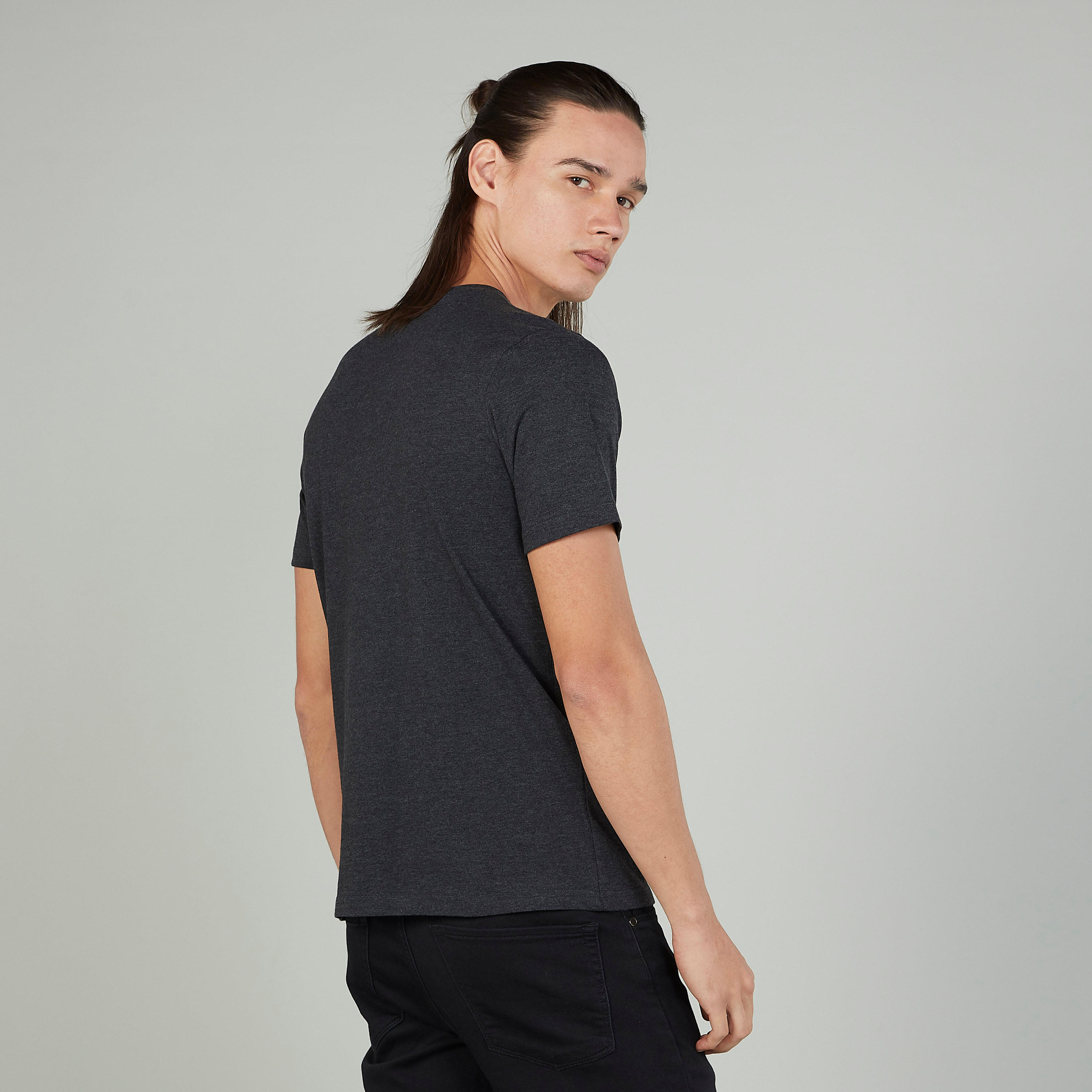 Sustainable Smiley World Slim Fit Printed T-shirt with Crew Neck-men-clothing-tshirtsandpolos-tshirts-image-4