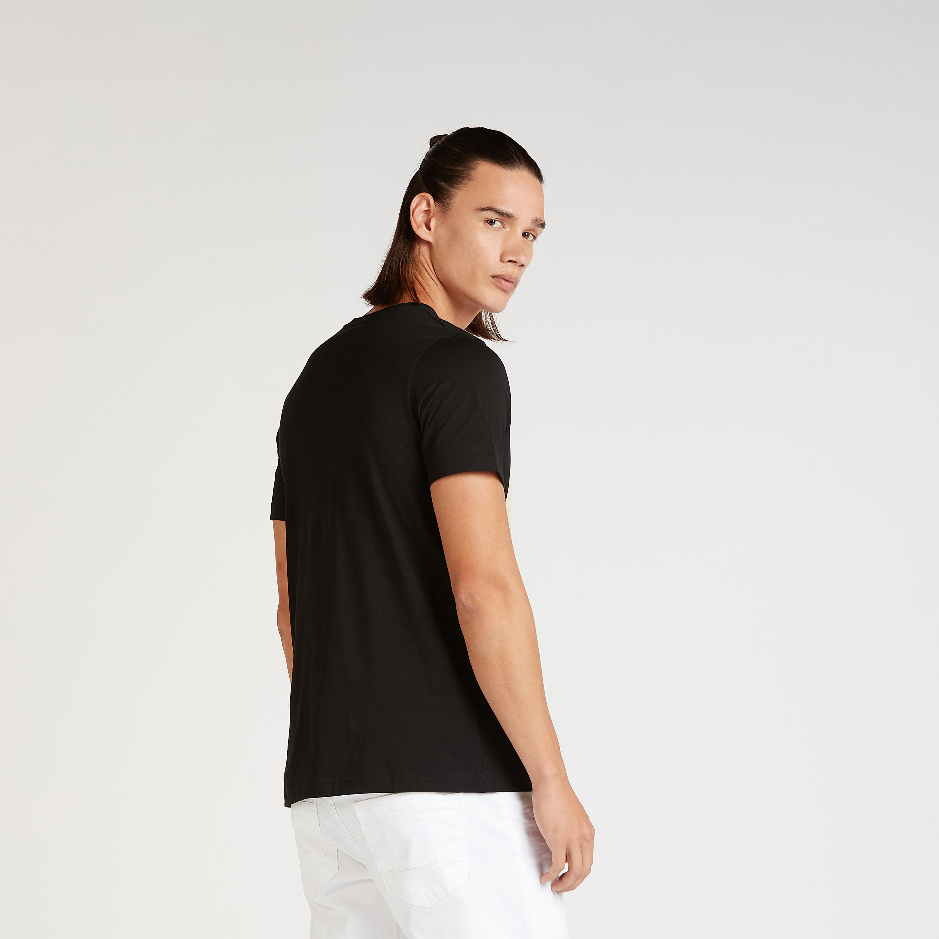 Smiley World Printed T-shirt with Crew Neck and Short Sleeves-men-clothing-tshirtsandpolos-tshirts-image-4