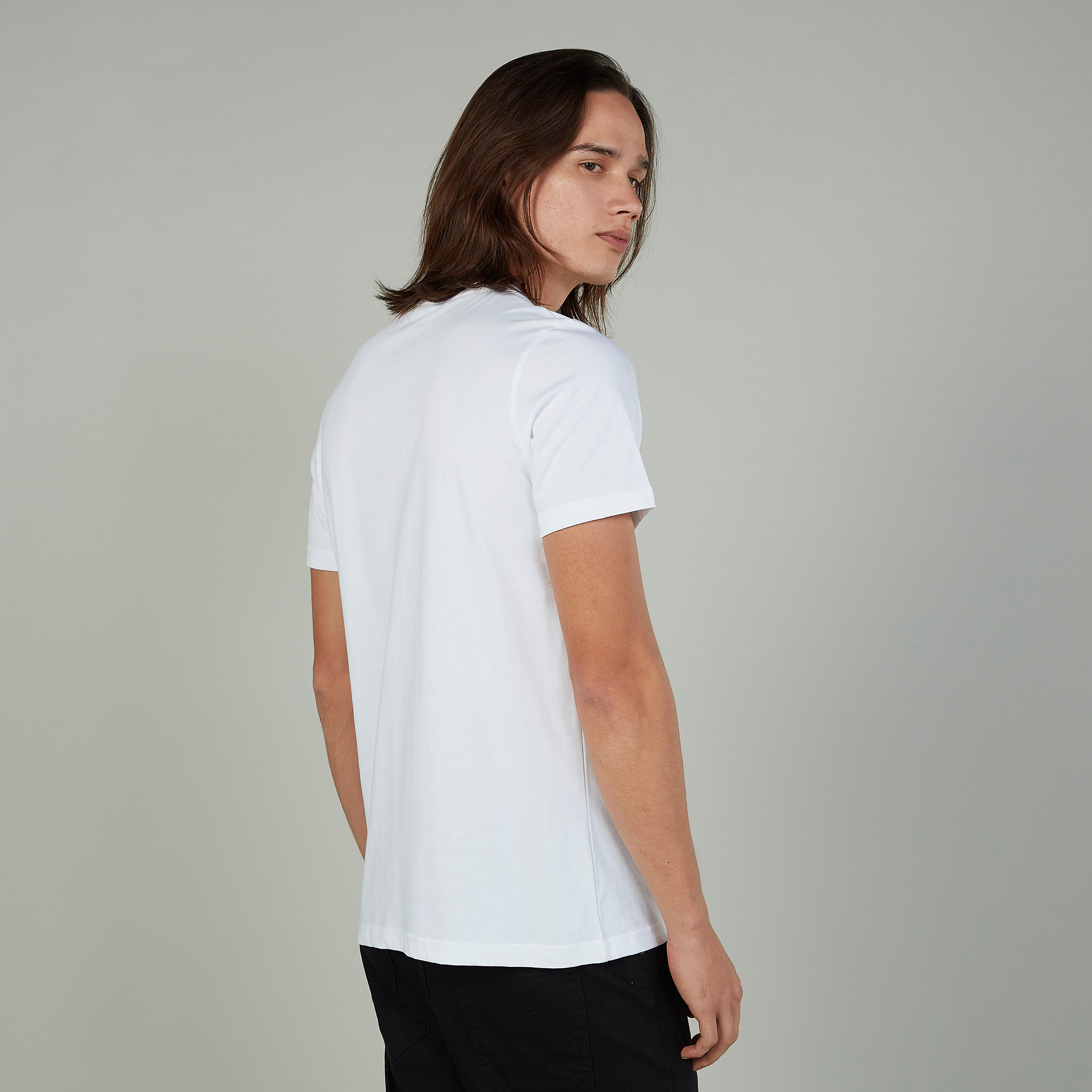 تيشيرت بياقة ضيّقة وأكمام قصيرة وطبعات سمايلي وورلد-men-clothing-tshirtsandpolos-tshirts-image-4