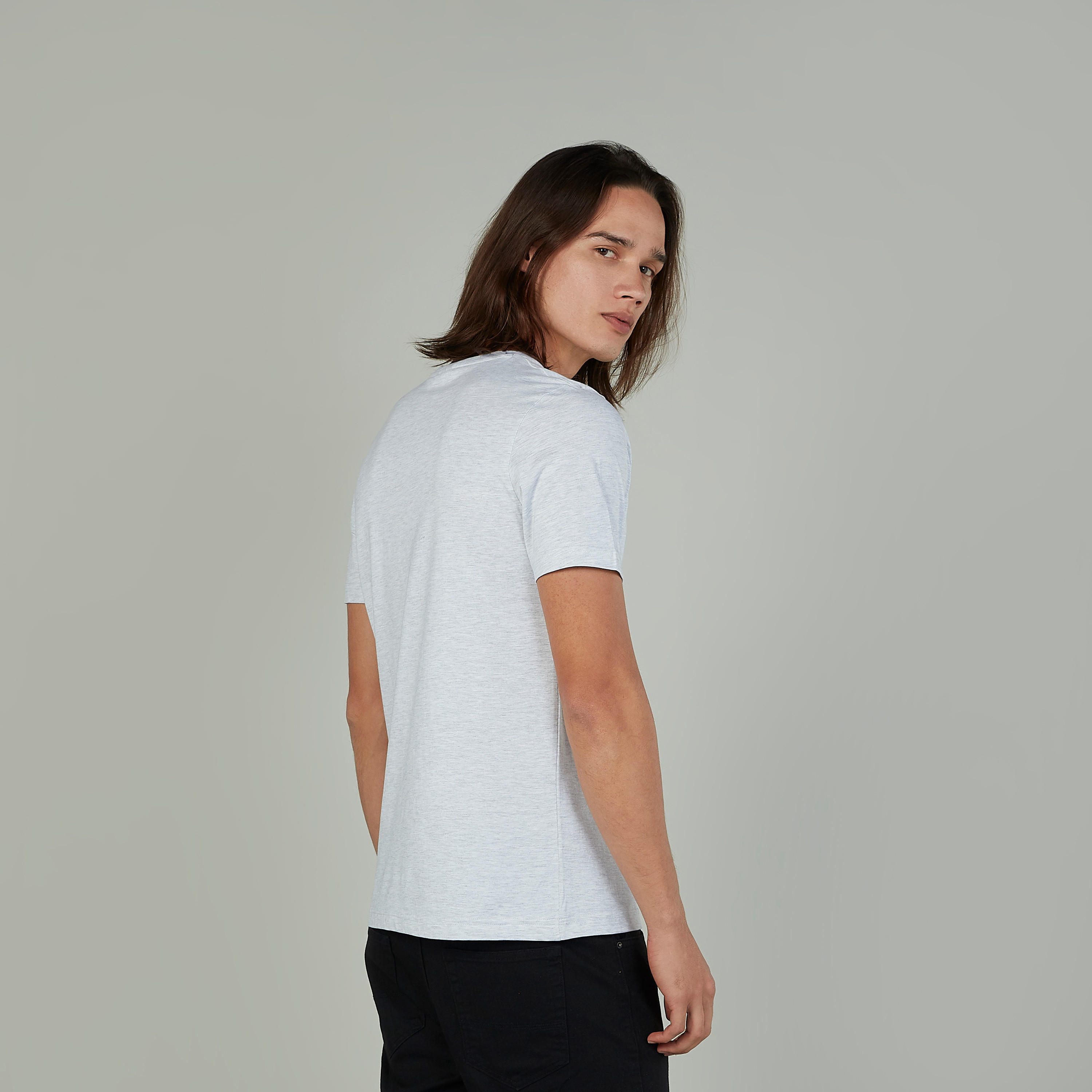 Smiley World Printed T-shirt with Round Neck and Short Sleeves-men-clothing-tshirtsandpolos-tshirts-image-4