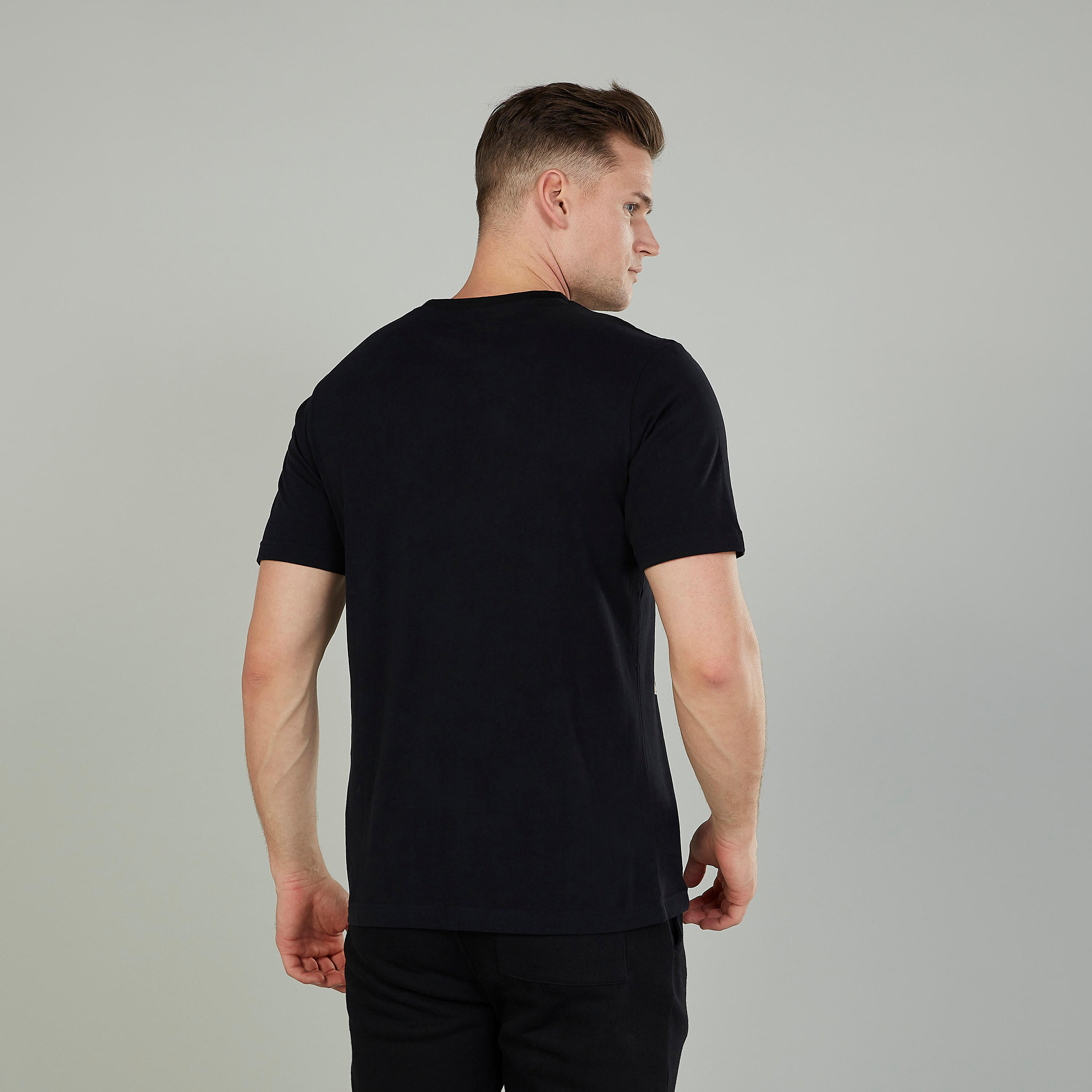 تيشيرت بياقة ضيّقة وأكمام قصيرة وطبعات سمايلي وورلد-men-clothing-tshirtsandpolos-tshirts-image-4