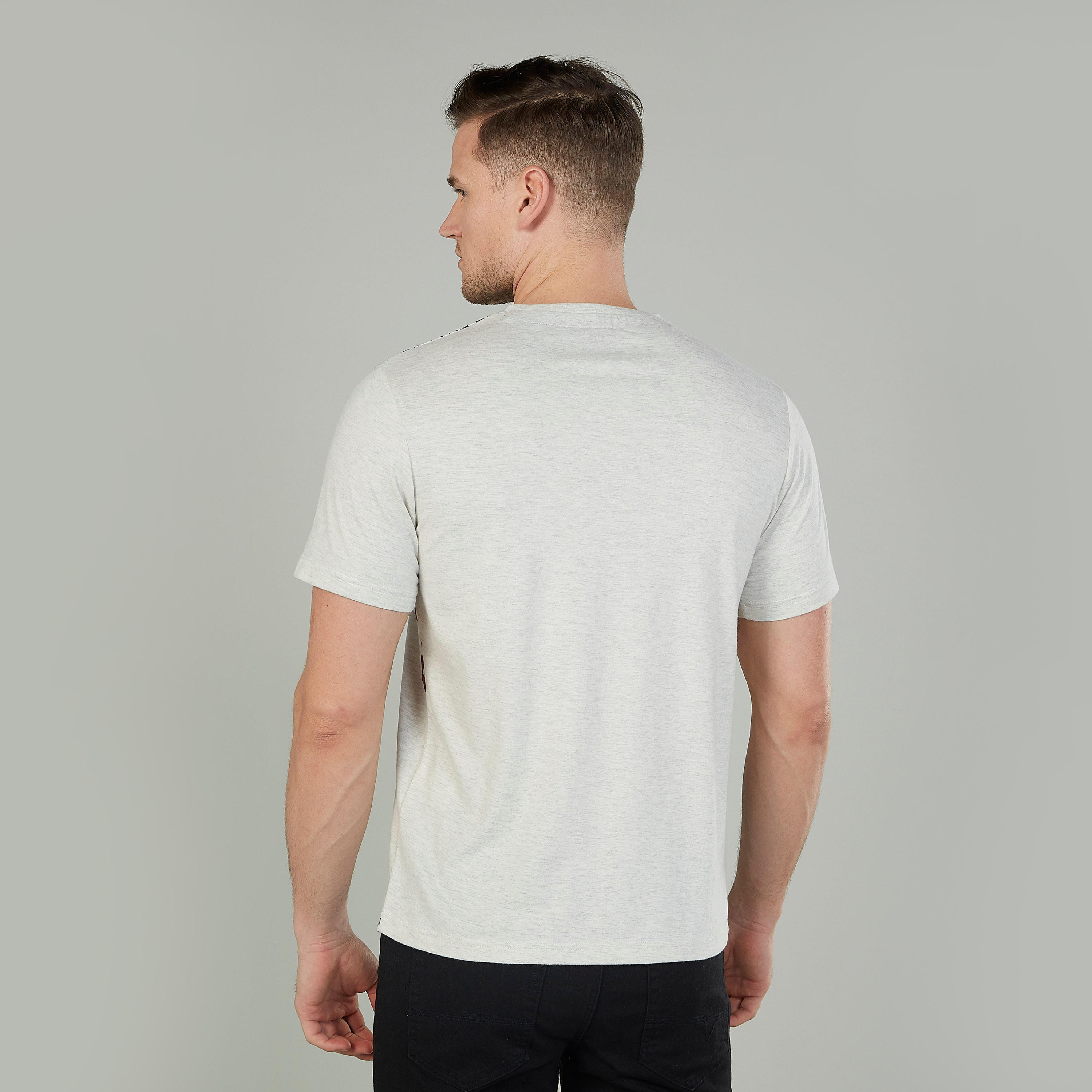Smiley World Printed T-shirt with Crew Neck and Short Sleeves-men-clothing-tshirtsandpolos-tshirts-image-4