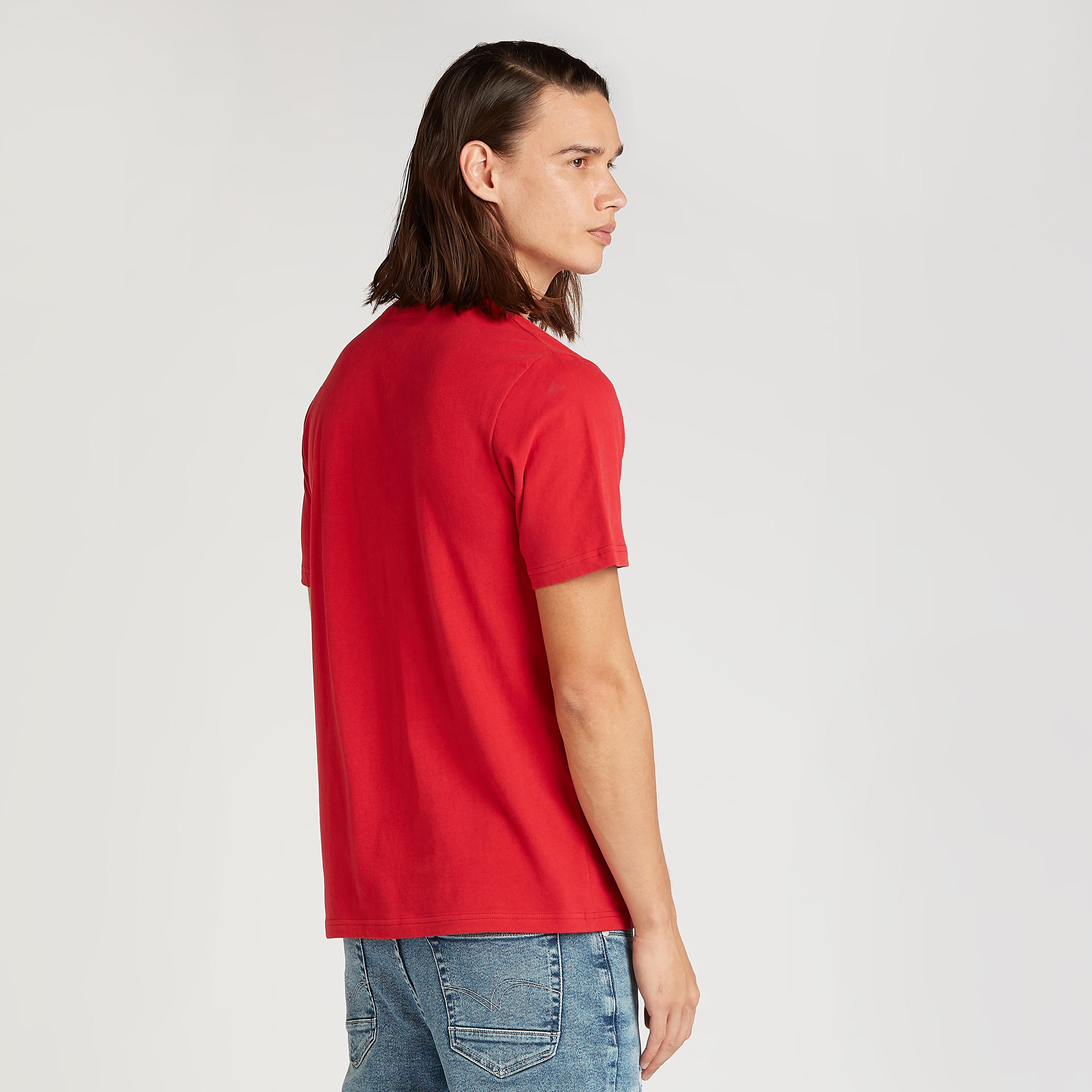 تيشيرت بياقة ضيّقة وأكمام قصيرة وطبعات سمايلي وورلد-men-clothing-tshirtsandpolos-tshirts-image-4