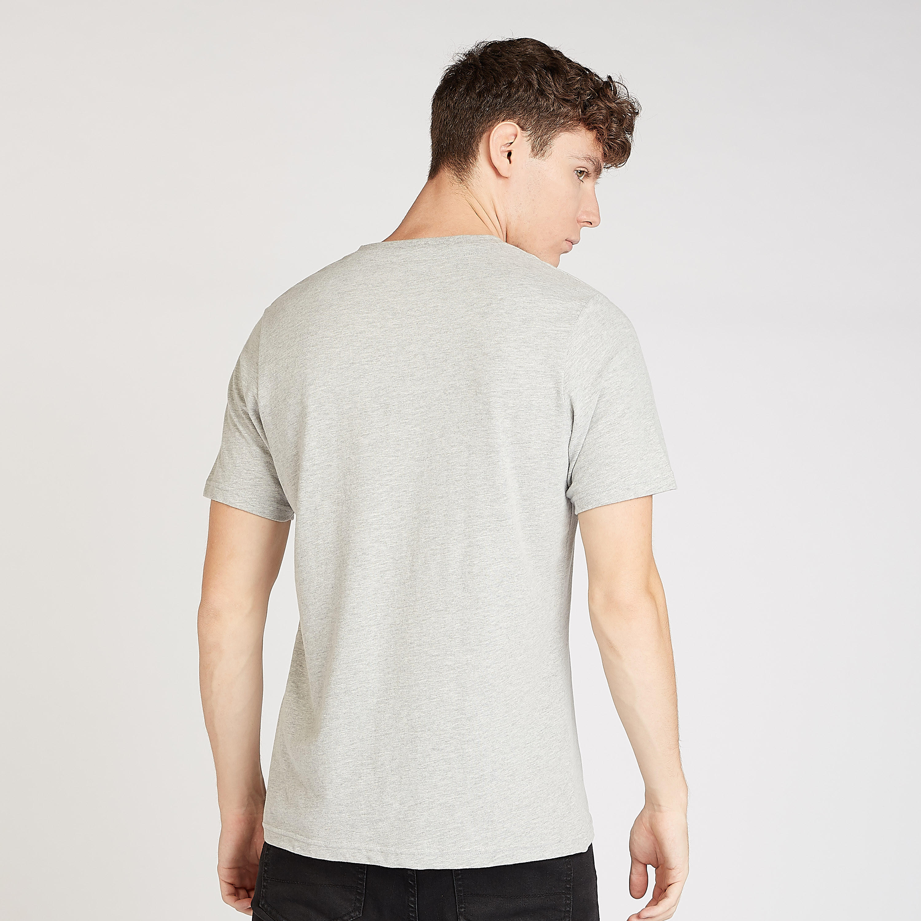 Smiley World Graphic Print T-shirt with Crew Neck and Short Sleeves-men-clothing-tshirtsandpolos-tshirts-image-4