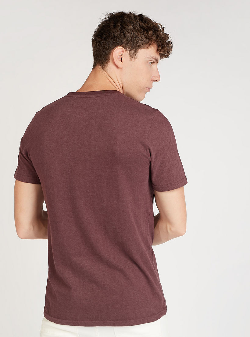 Smiley World Printed T-shirt with Crew Neck and Short Sleeves-men-clothing-tshirtsandpolos-tshirts-image-4