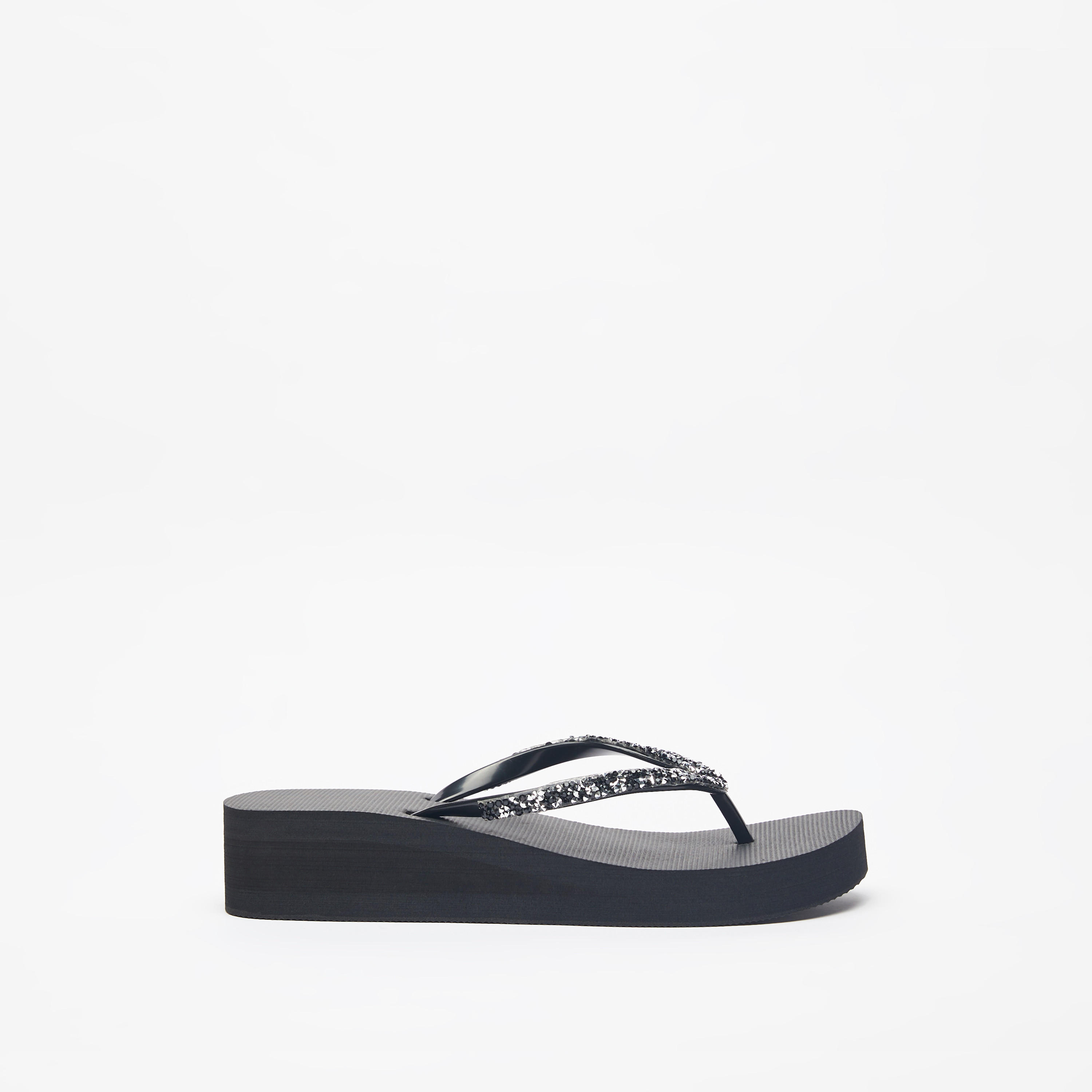 شبشب بإصبع مزيّن سهل الارتداء-women-shoes-flipflopsandslides-image-1