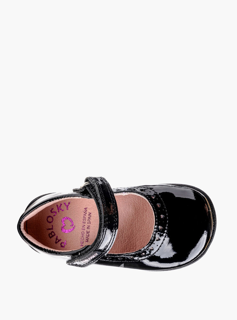 حذاء ماري جين مدرسي بشريط إغلاق لاصق للبنات من بابلوسكي - 59119-girls-shoes-maryjanes-image-4