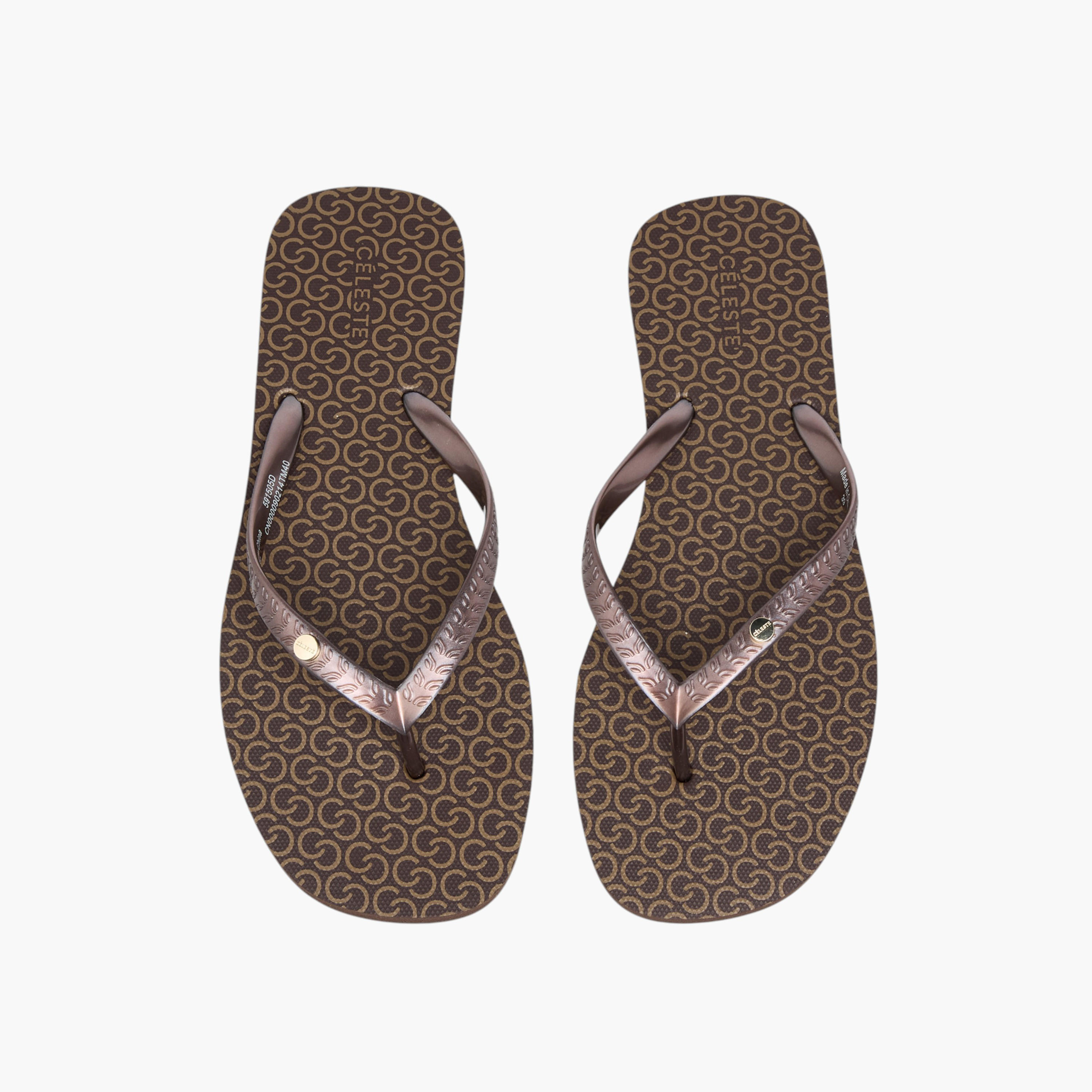 شبشب بإصبع وطبعات مونوجرام للنساء من سيليست-women-shoes-flipflopsandslides-image-4