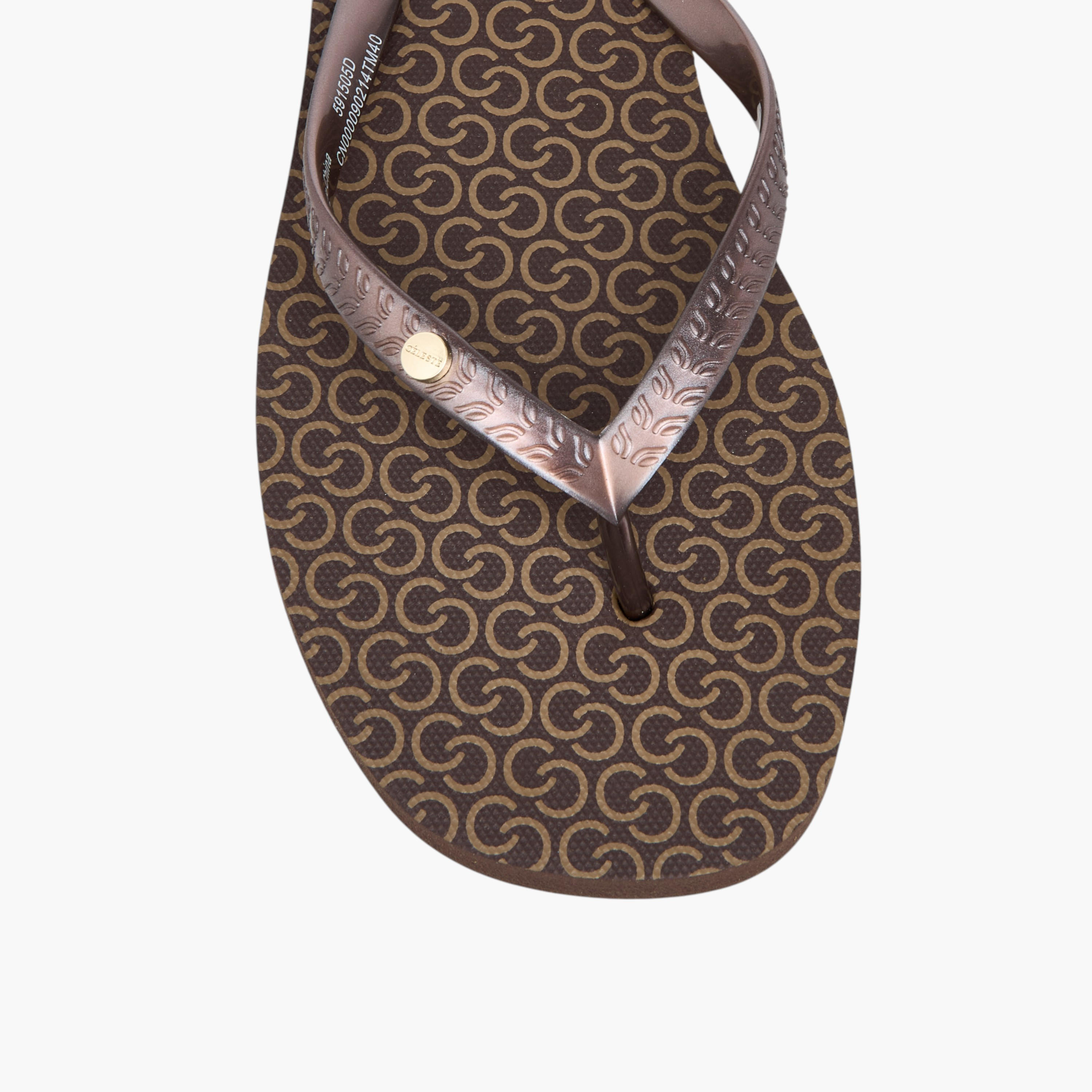 شبشب بإصبع وطبعات مونوجرام للنساء من سيليست-women-shoes-flipflopsandslides-image-2