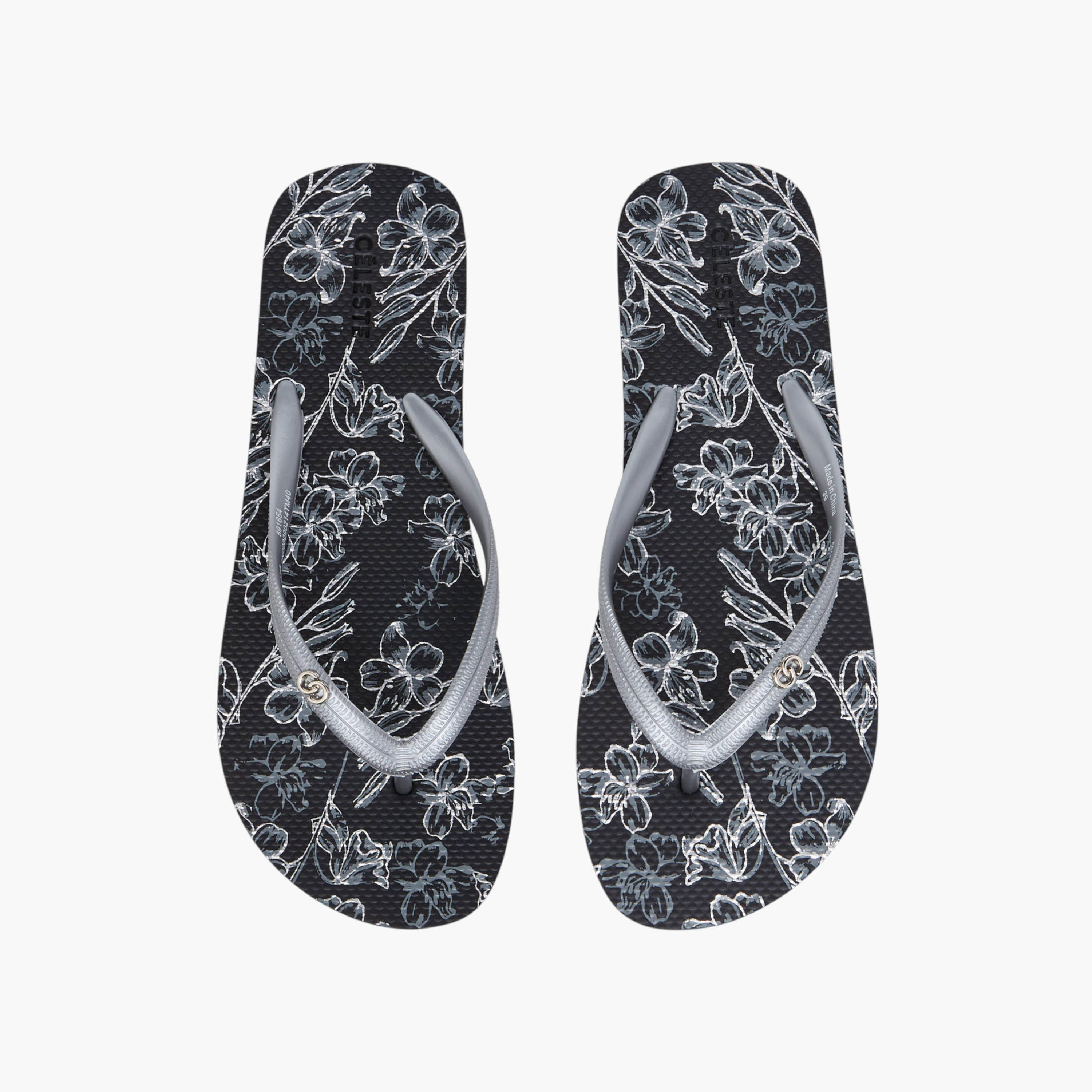 Celeste Women Floral Print Flip-Flops-women-shoes-flipflopsandslides-image-1