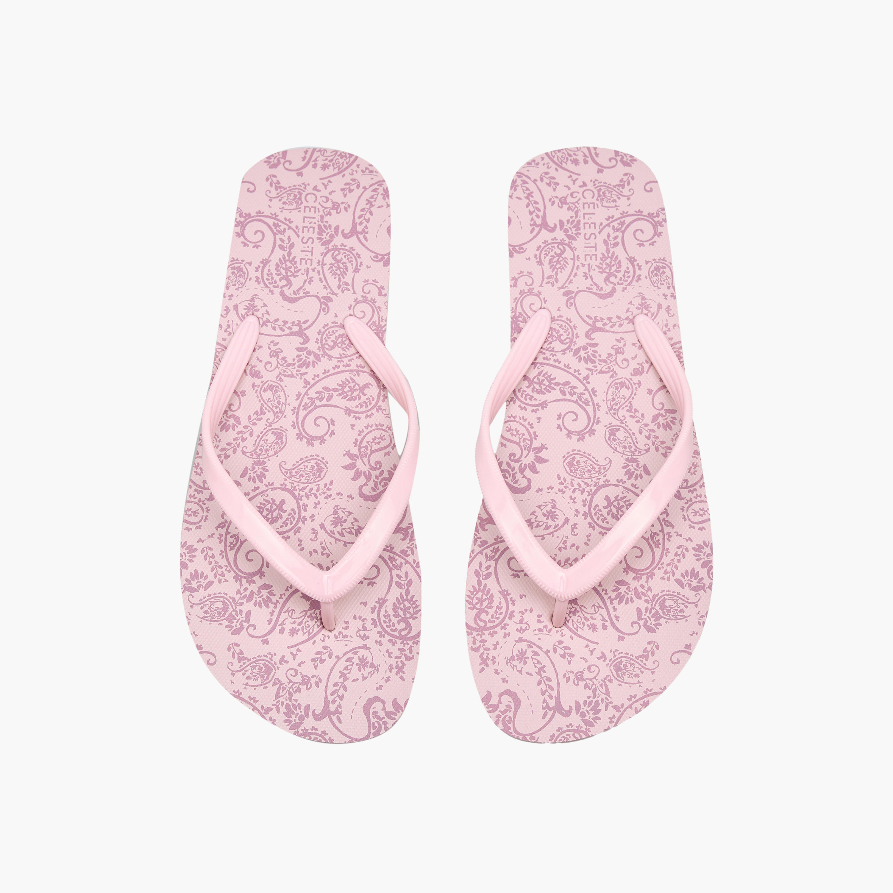 Celeste Women Paisley Print Flip Flops-women-shoes-flipflopsandslides-image-1