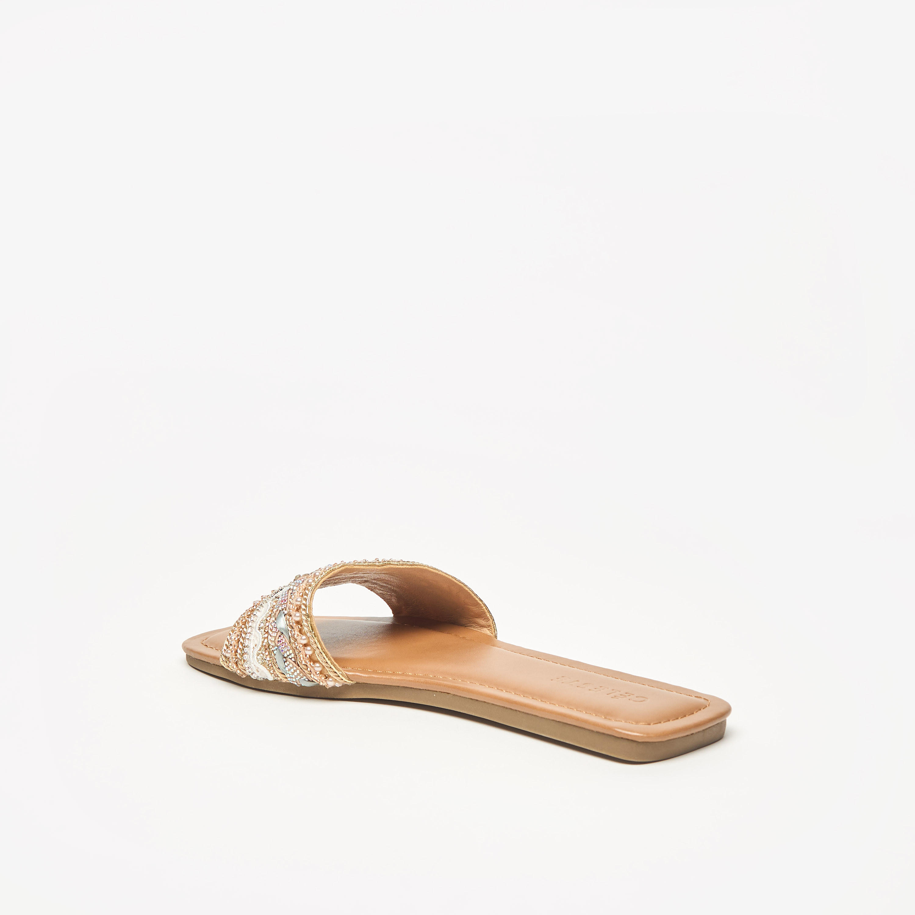 صندل مزين سهل الارتداء بمقدمة مفتوحة من سيليست-women-shoes-flats-sandals-image-2