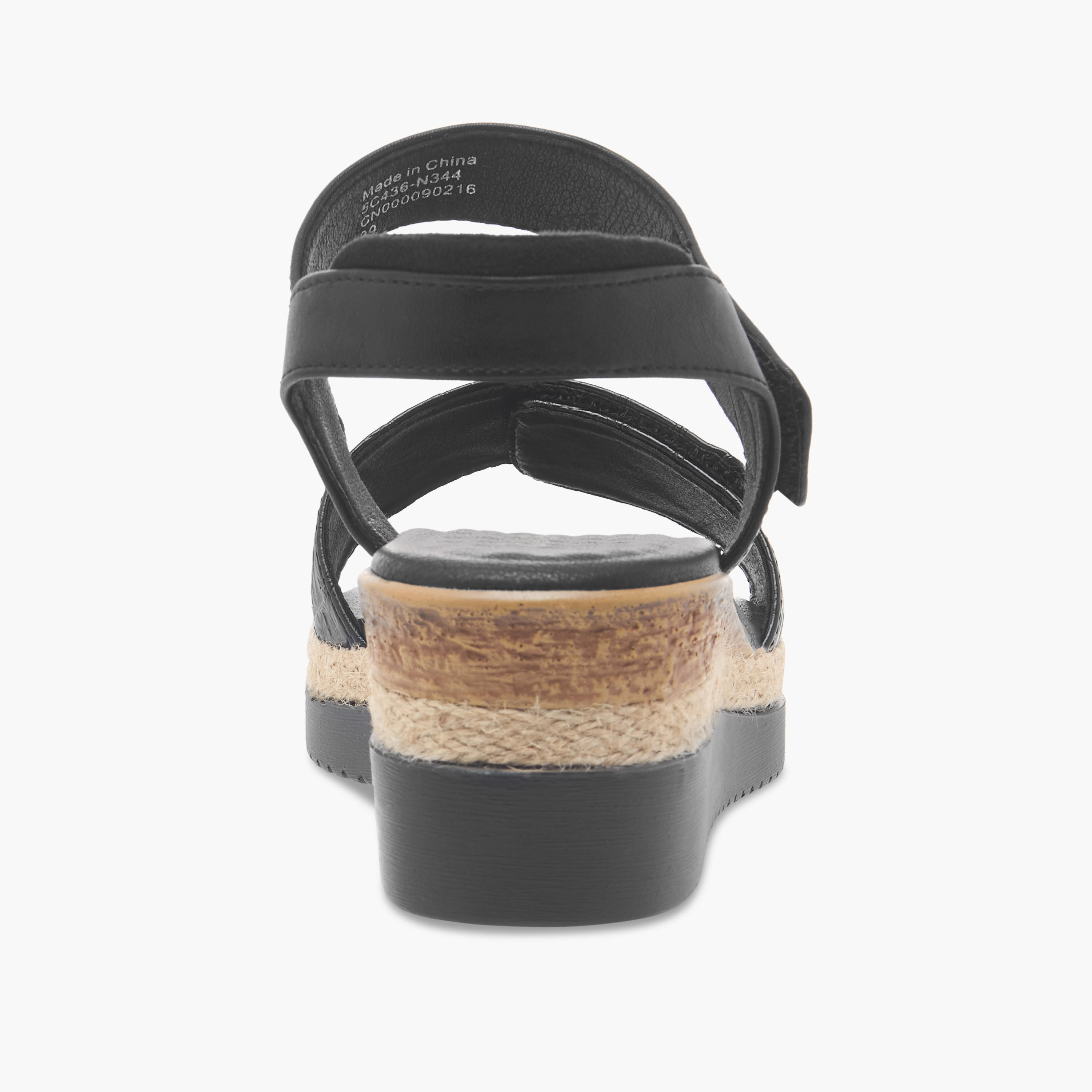 Le Confort Women Ankle Strap Wedge Heel Sandals-women-shoes-sandals-heeled-image-5