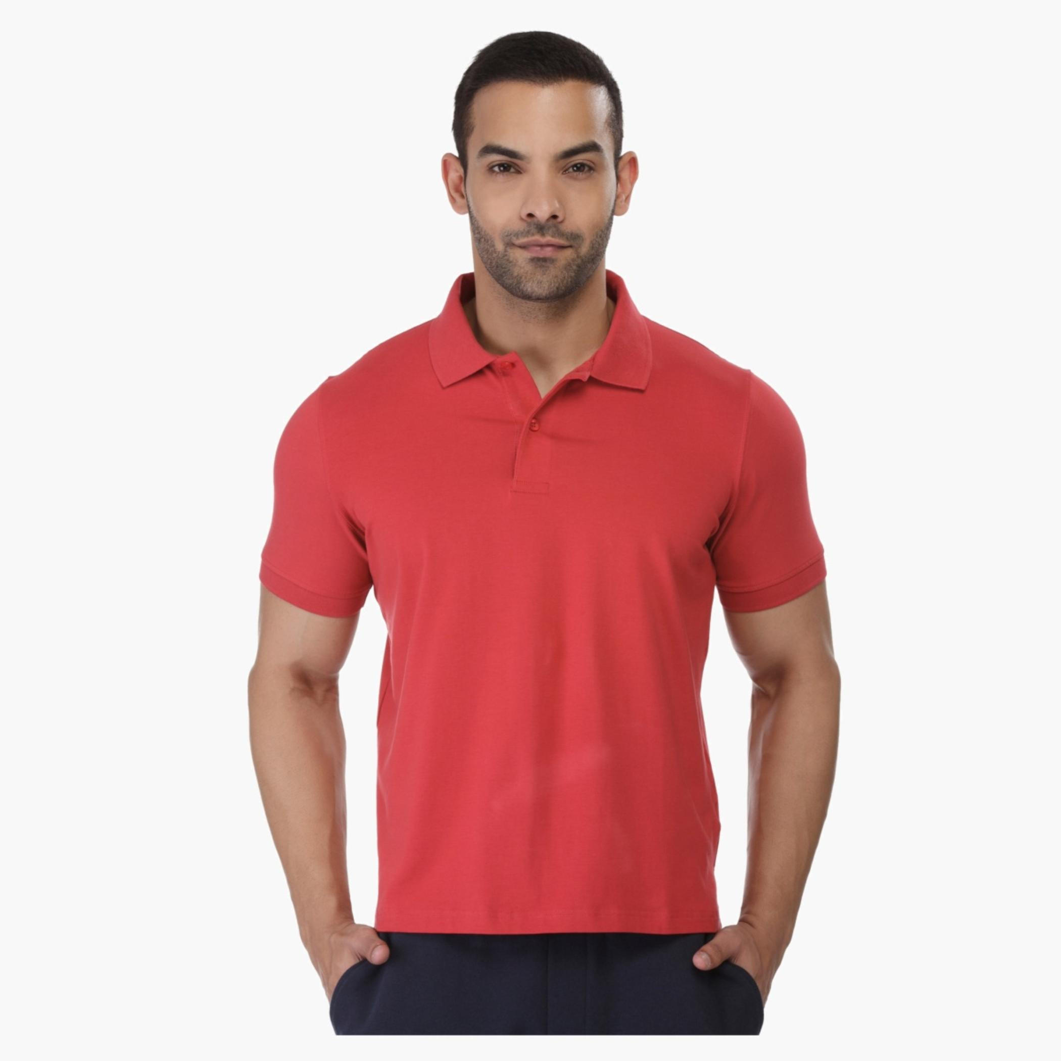 Polo Neck T-shirt-men-clothing-tshirtsandpolos-polos-image-1
