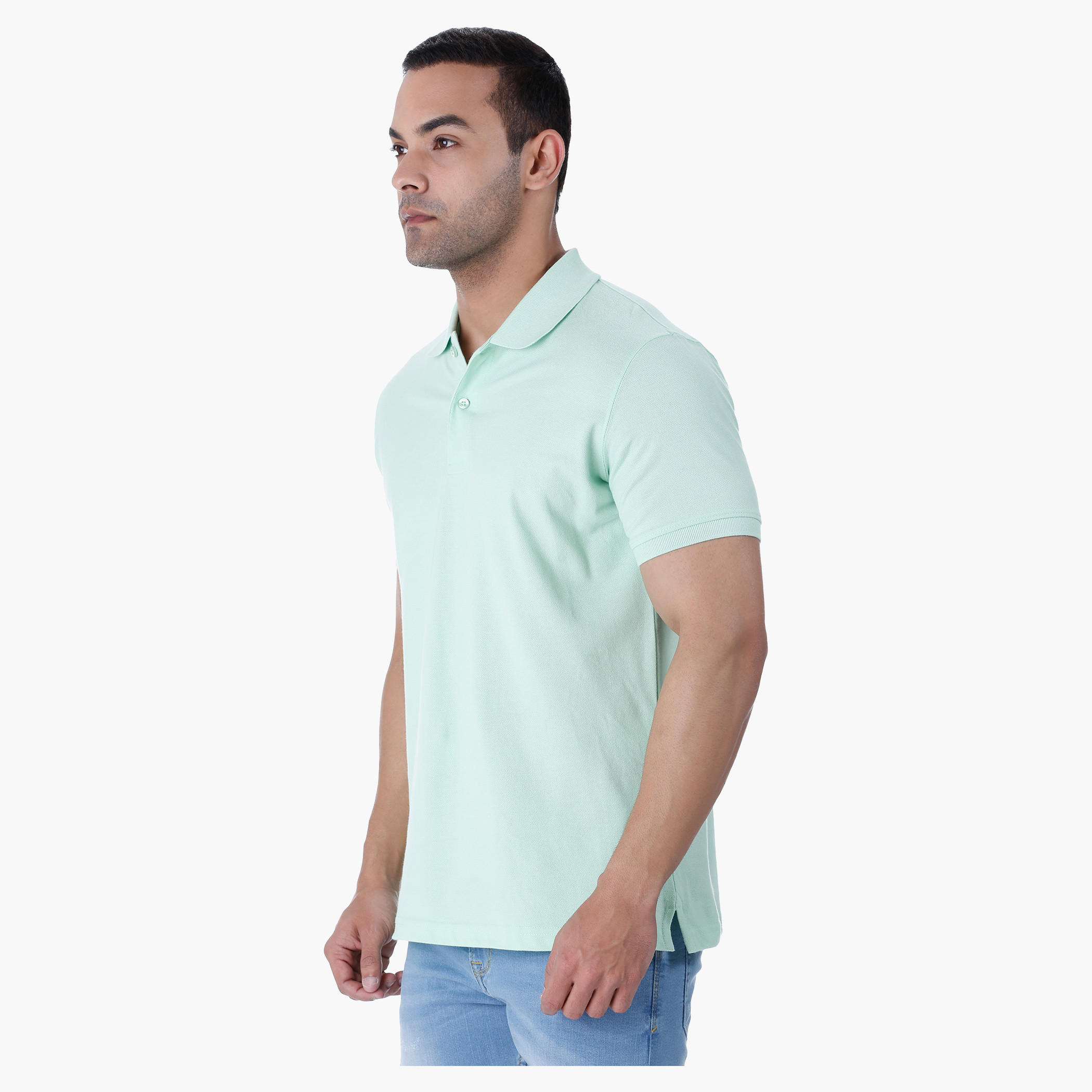 Basic Polo Neck T-shirt-men-clothing-tshirtsandpolos-polos-image-3