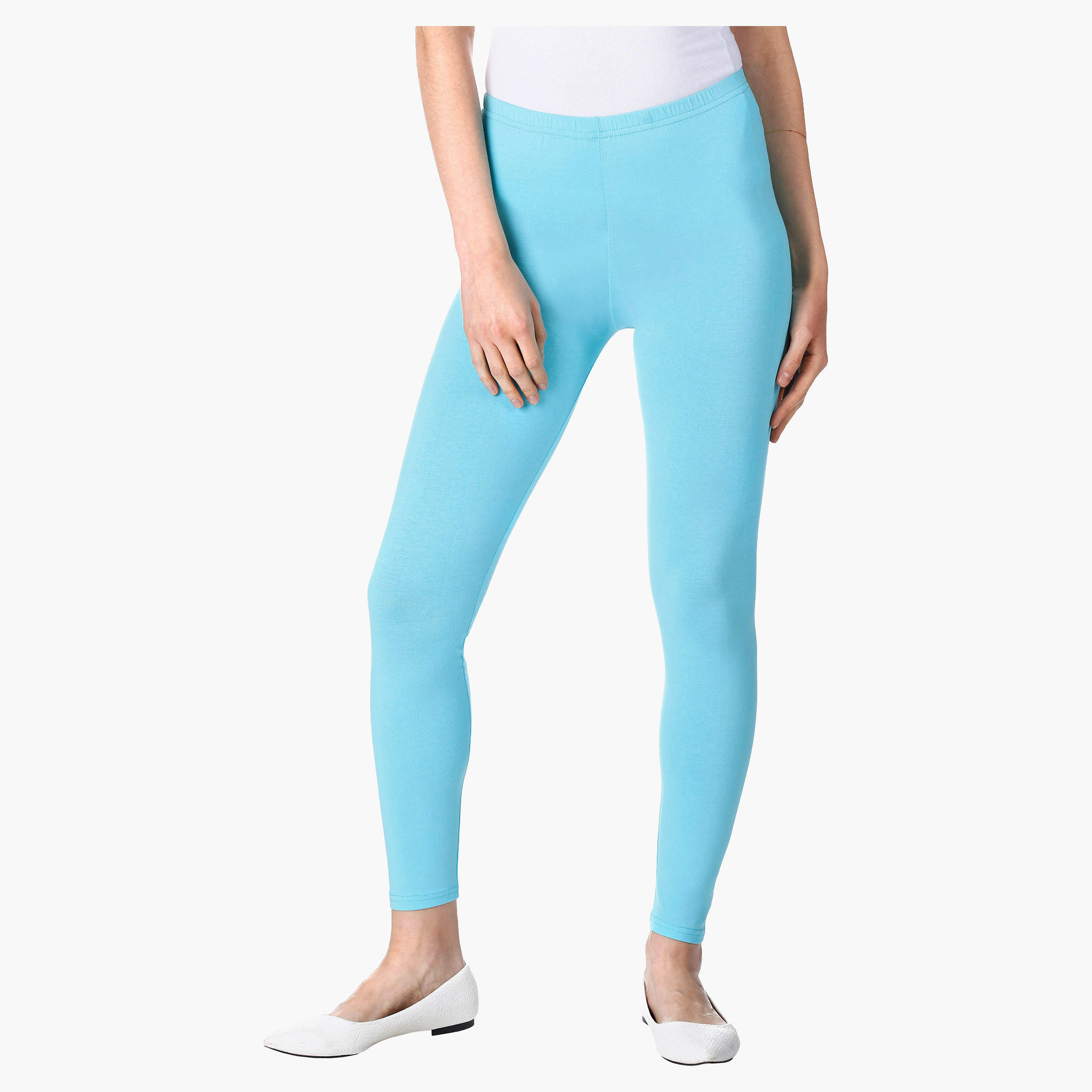 Solid Colour Leggings-women-clothing-bottoms-leggings-image-1