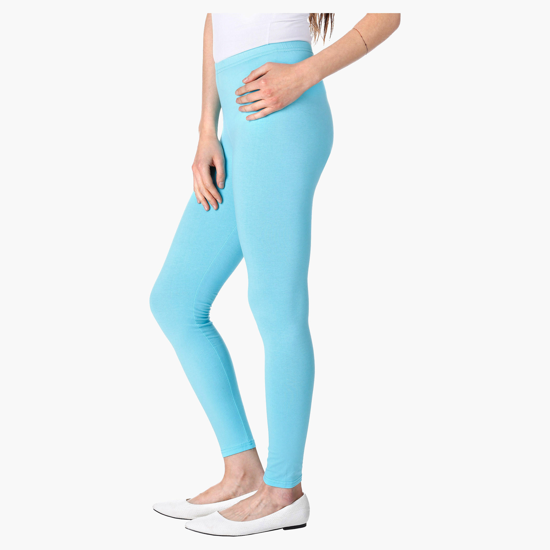 Solid Colour Leggings-women-clothing-bottoms-leggings-image-3