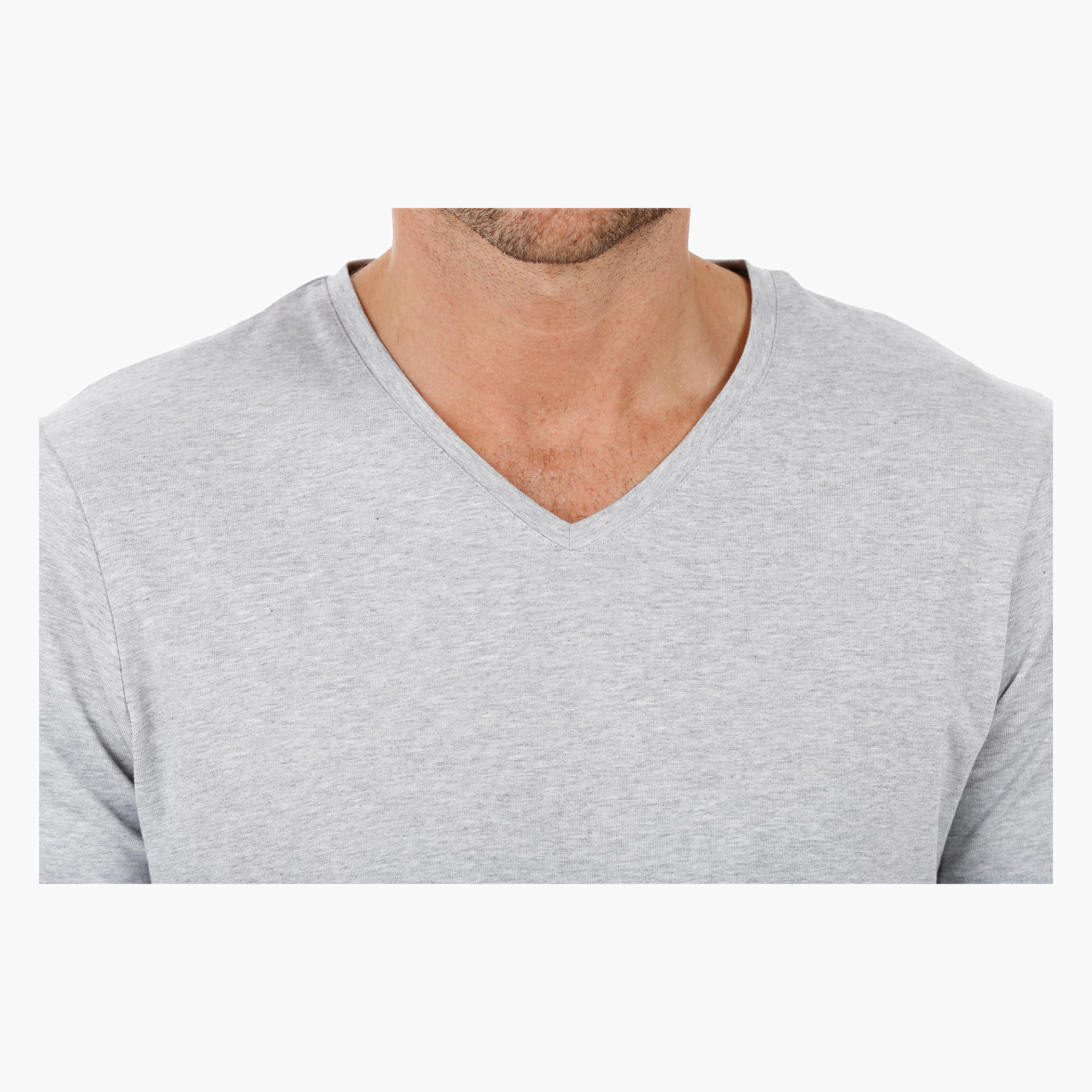 Short-sleeved V-neck T-shirt-men-clothing-tshirtsandpolos-tshirts-image-9