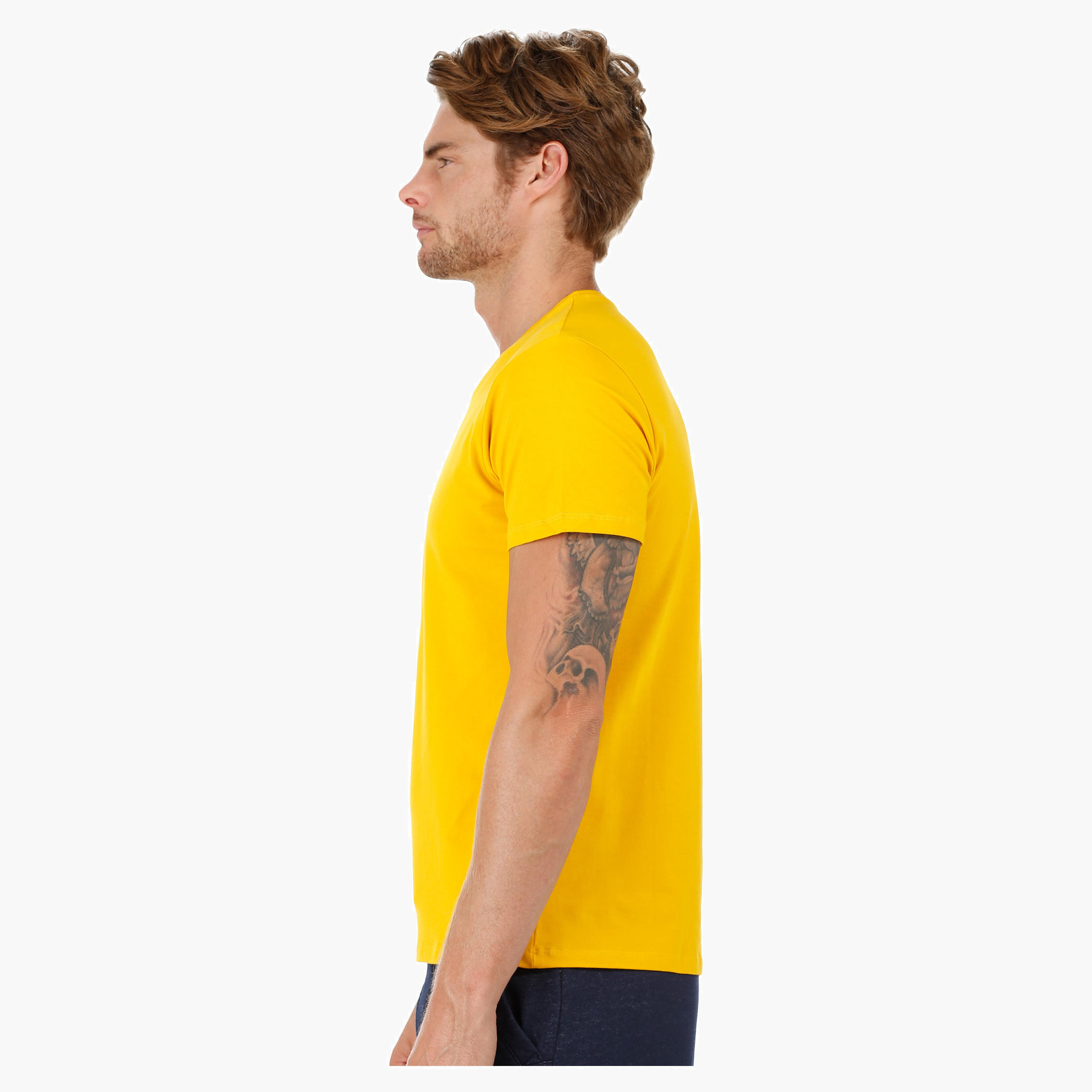 Short-sleeved V-neck T-shirt-men-clothing-tshirtsandpolos-tshirts-image-18