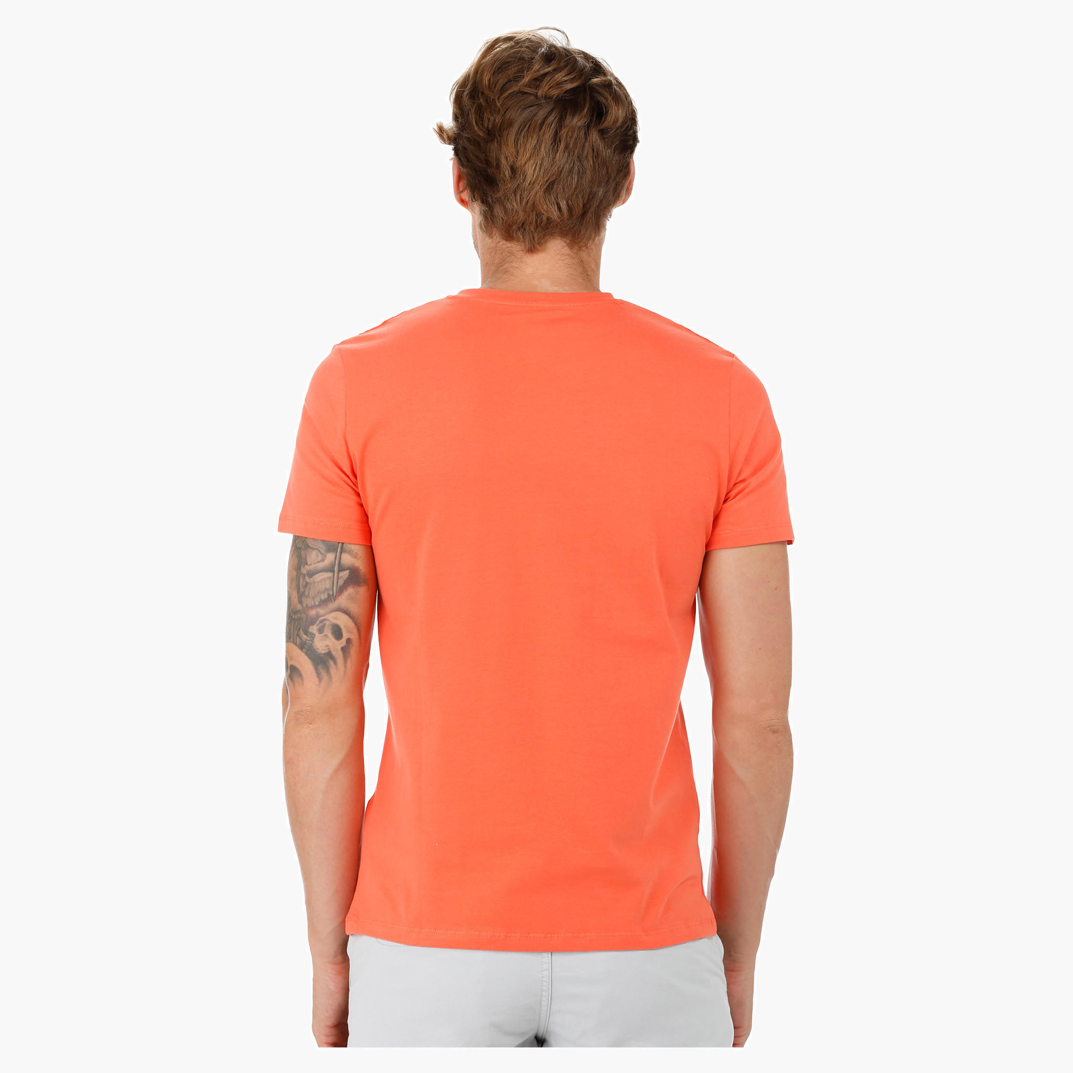 Short-sleeved V-neck T-shirt-men-clothing-tshirtsandpolos-tshirts-image-22