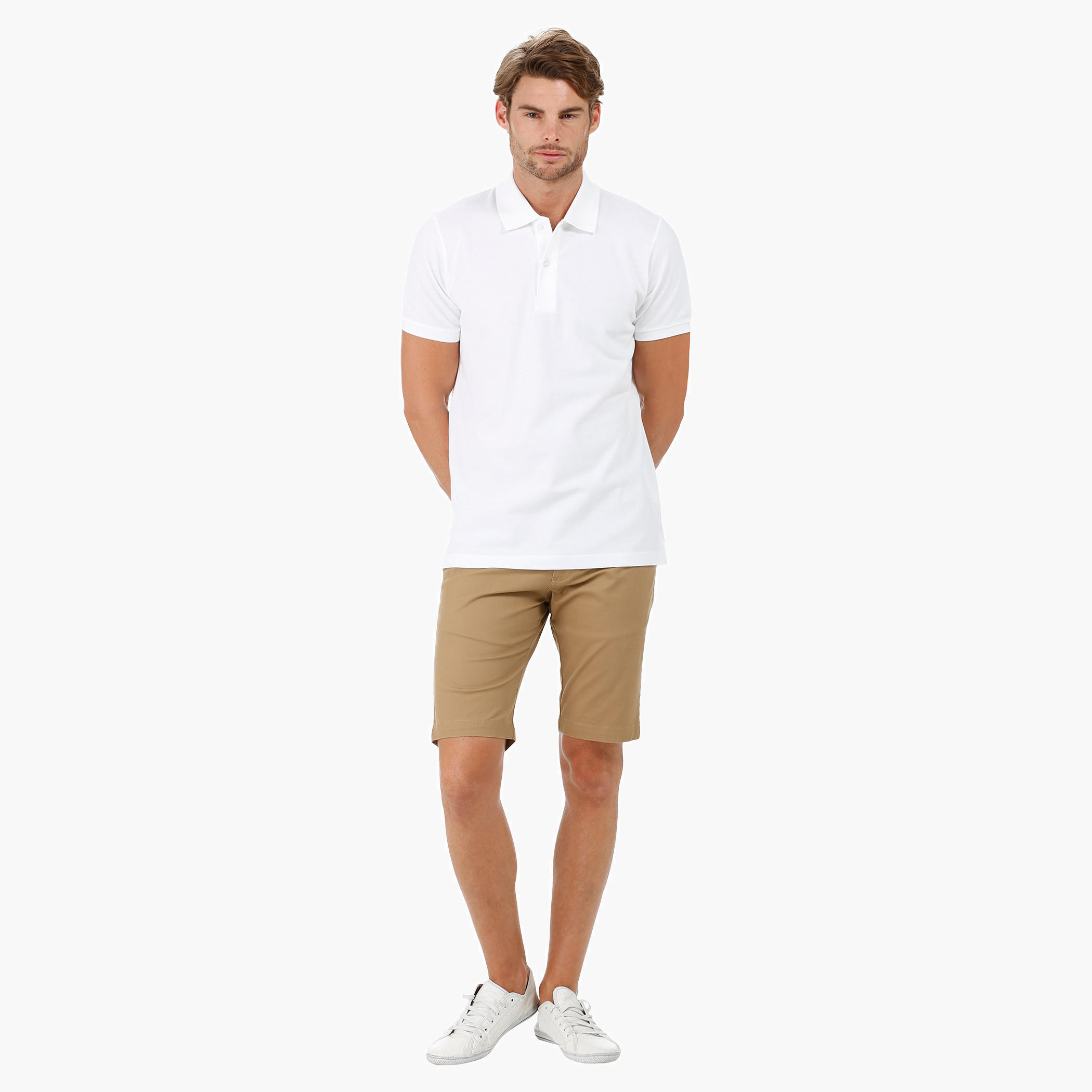 Pique Polo Neck T-shirt-men-clothing-tshirtsandpolos-polos-image-5